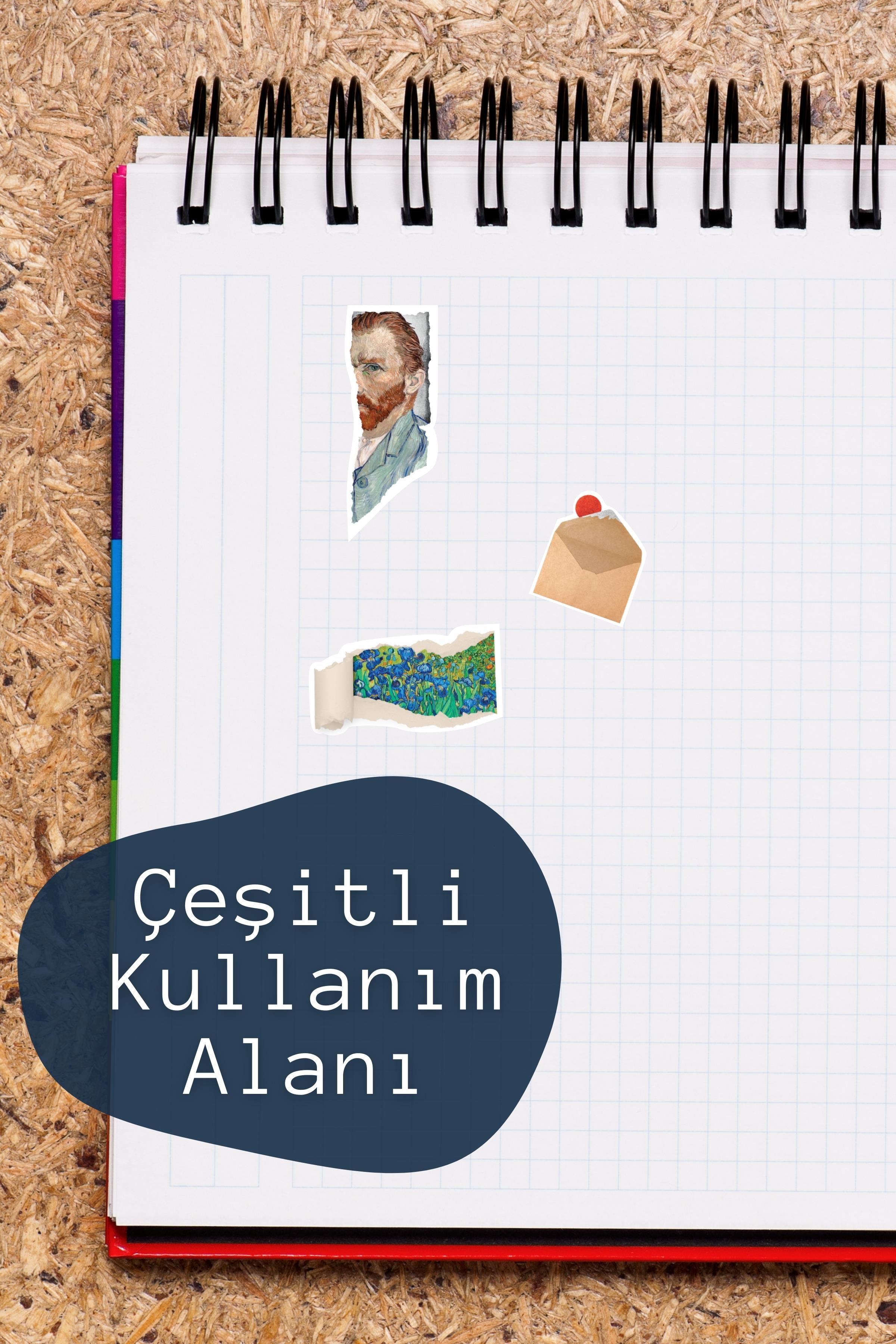 Van Gogh Etiket Seti, Büyük Boy, 8 Adet Su Geçirmez, Vintage Sticker, Laptop, Telefon, Valiz Uyumlu