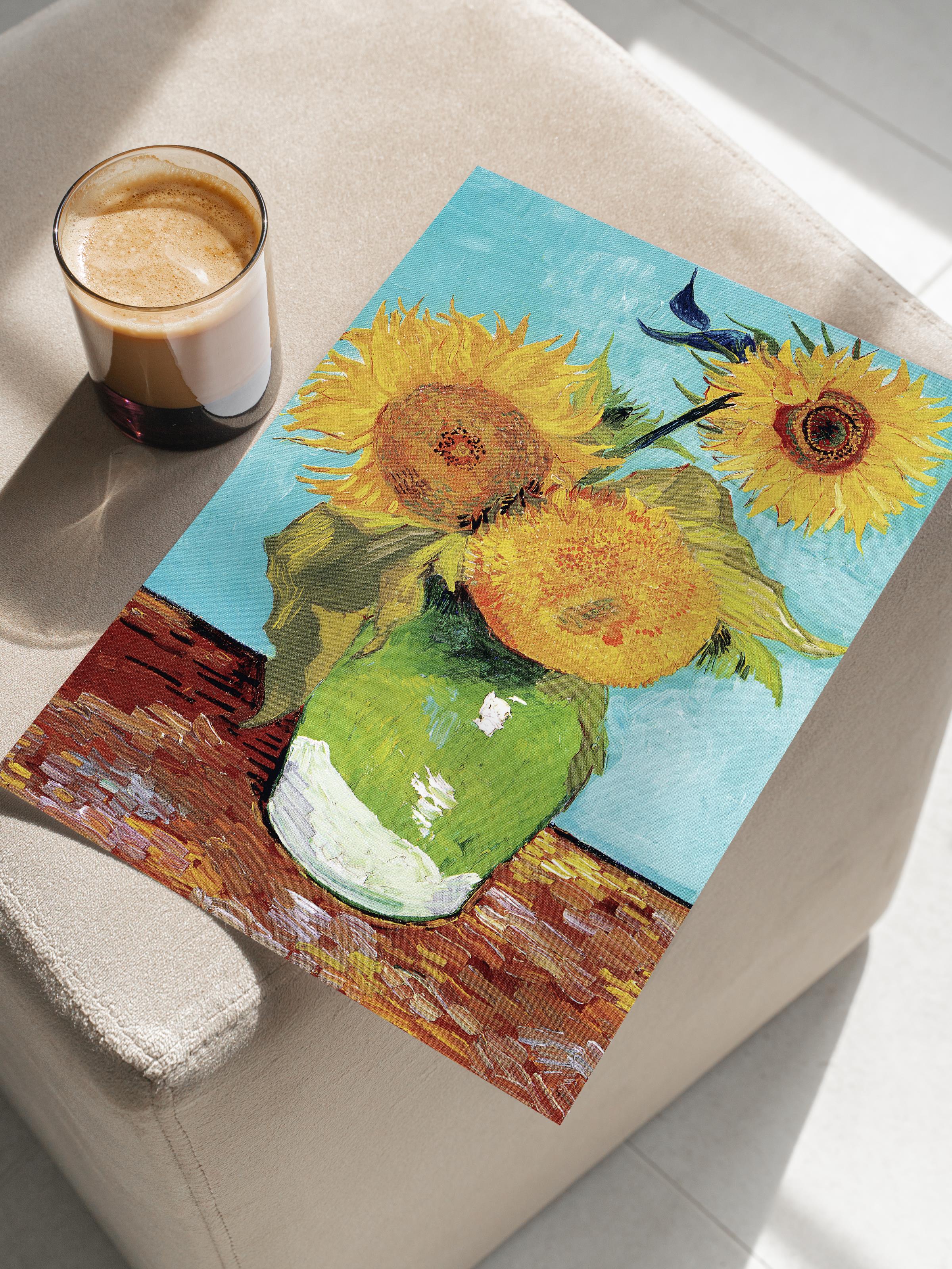 Van Gogh Poster No:12 Modern Sanat Poster - Sanat Dekor Serisi - Duvar Tablosu, HD Baskı
