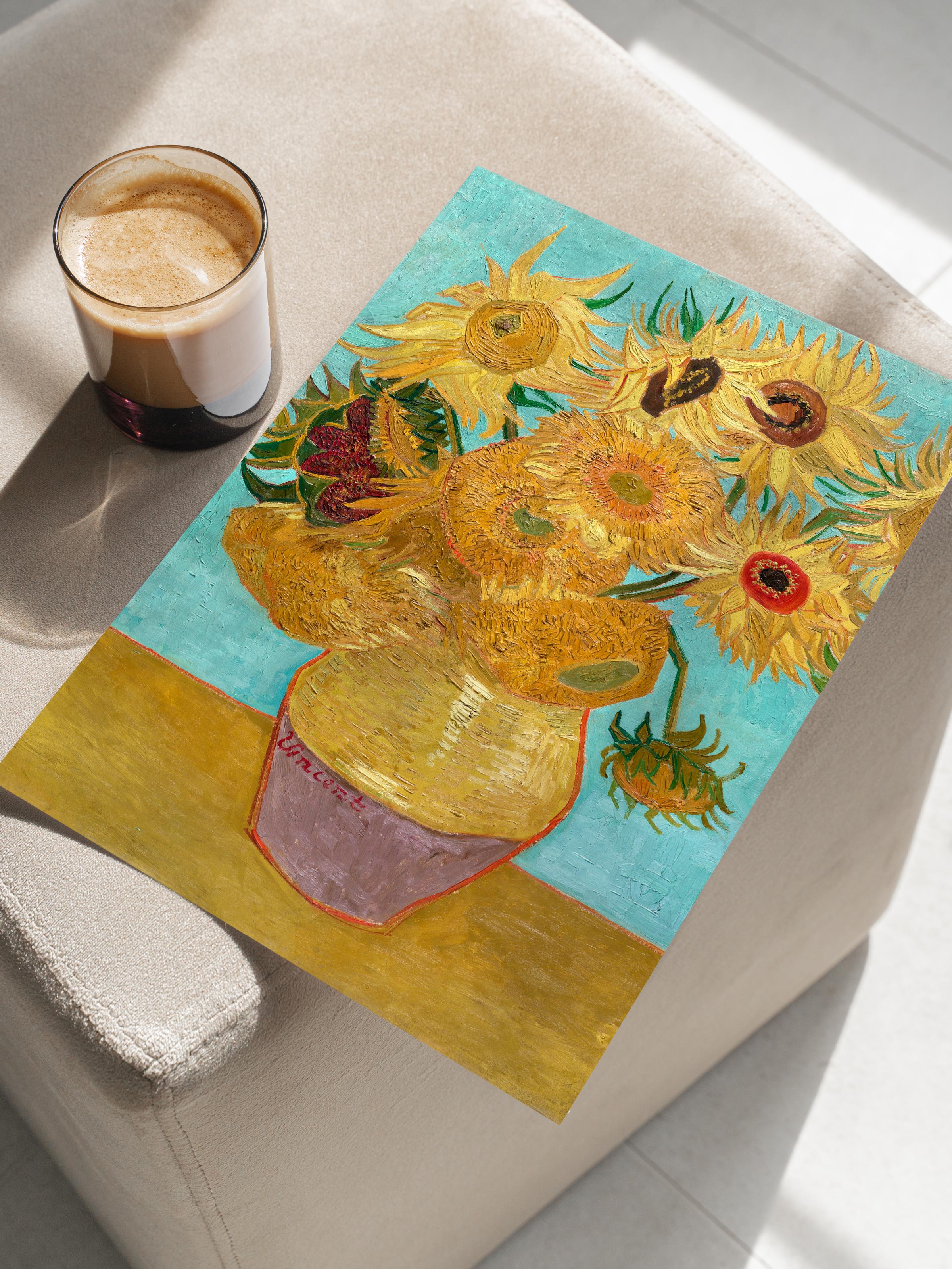 Van Gogh Poster No:2 Modern Sanat Poster - Sanat Dekor Serisi - Duvar Tablosu, HD Baskı