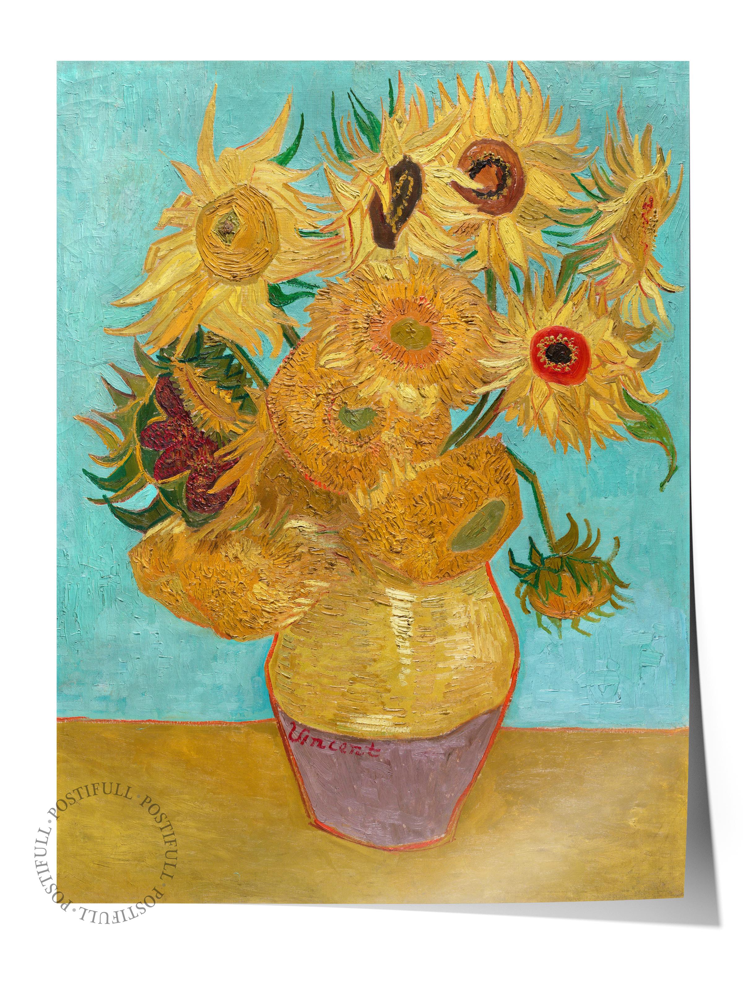 Van Gogh Poster No:2 Modern Sanat Poster - Sanat Dekor Serisi - Duvar Tablosu, HD Baskı