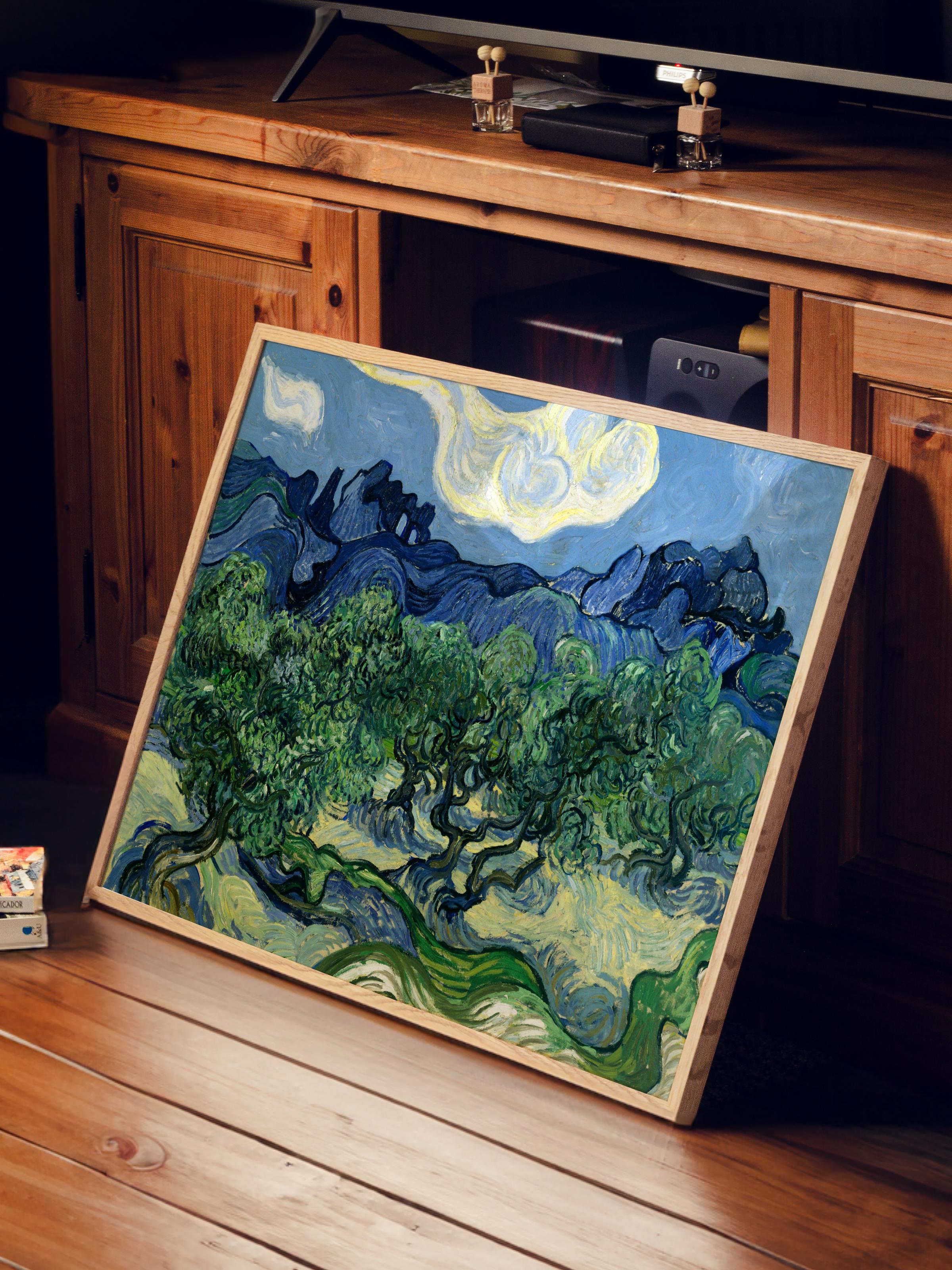 Van Gogh Poster No:31 Modern Sanat Poster - Sanat Dekor Serisi - Duvar Tablosu, HD Baskı