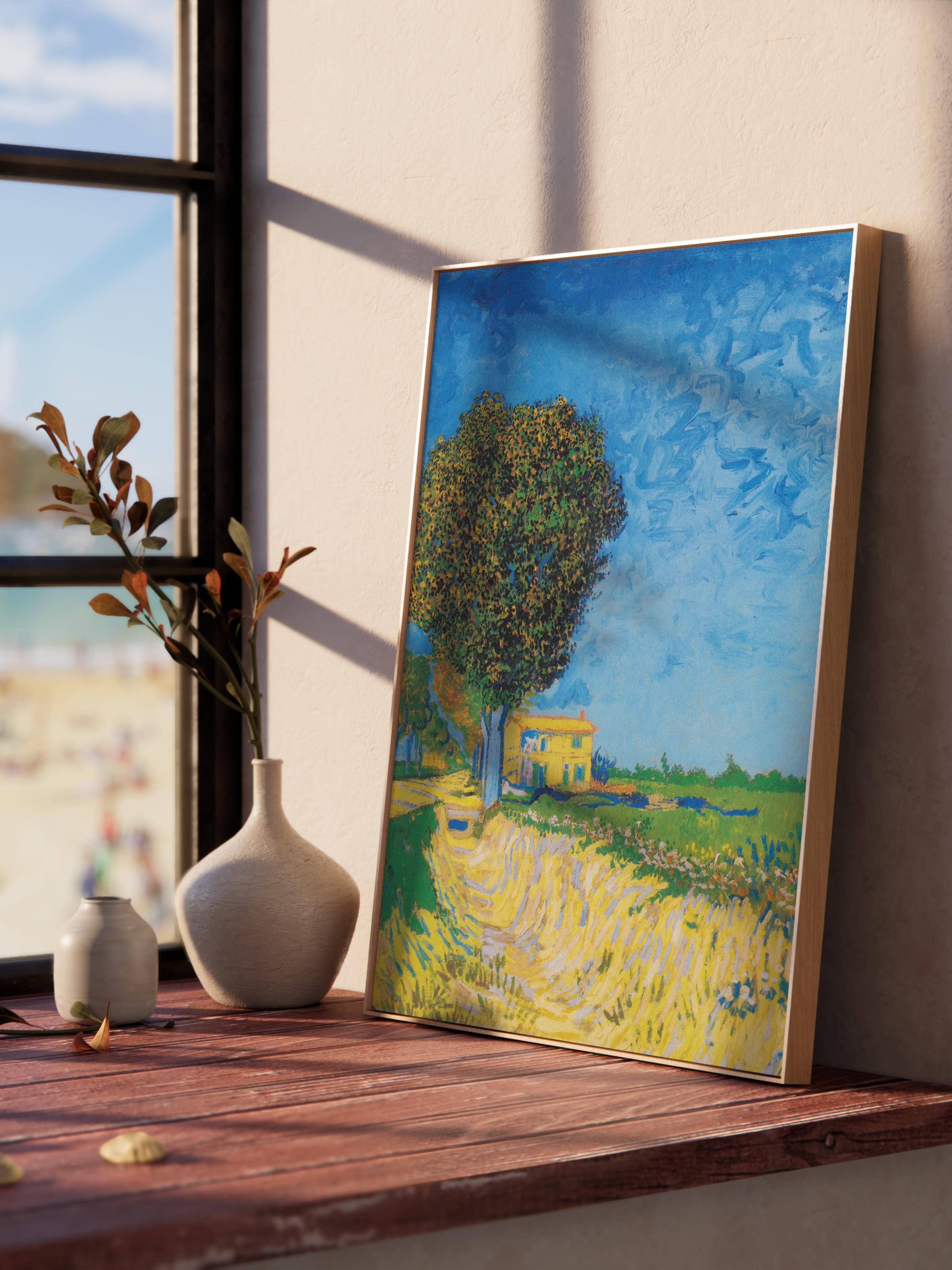 Van Gogh Poster No:4 Modern Sanat Poster - Sanat Dekor Serisi - Duvar Tablosu, HD Baskı