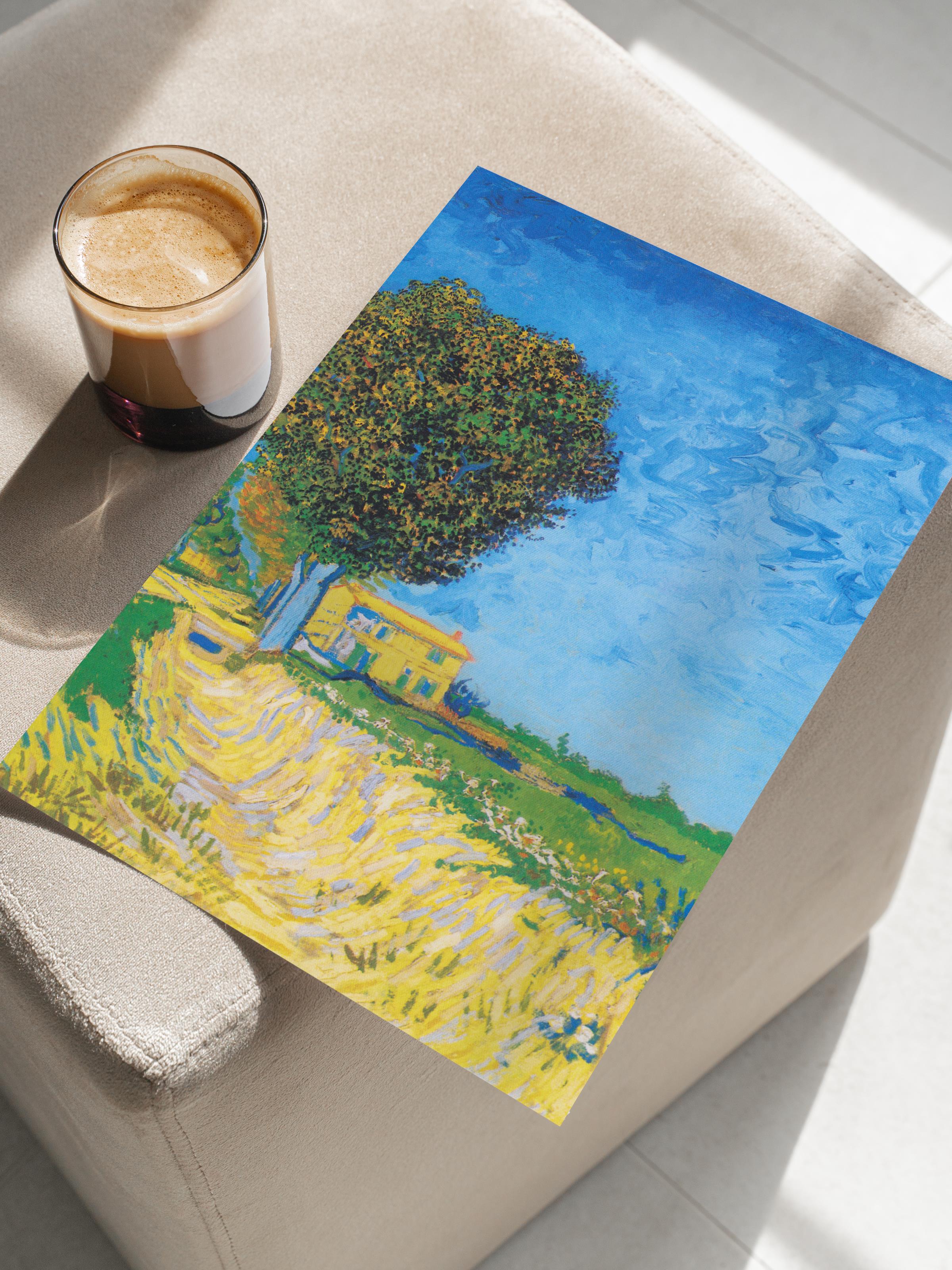 Van Gogh Poster No:4 Modern Sanat Poster - Sanat Dekor Serisi - Duvar Tablosu, HD Baskı