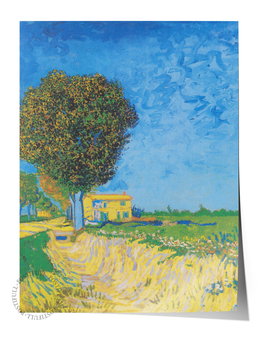 Van Gogh Poster No:4 Modern Sanat Poster - Sanat Dekor Serisi - Duvar Tablosu, HD Baskı