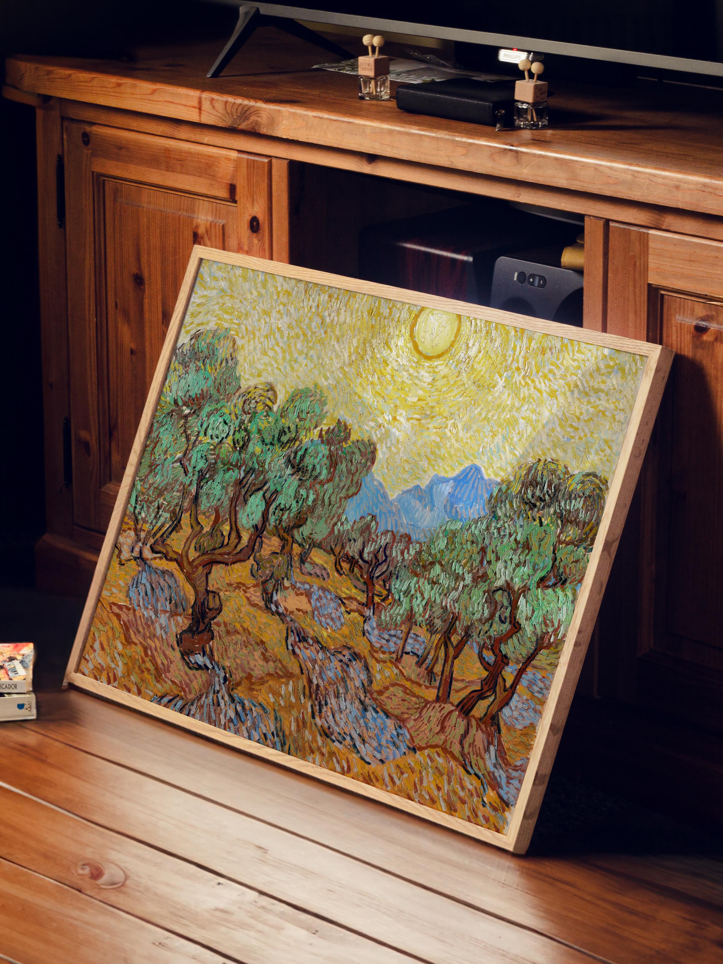 Van Gogh Poster No:41 Modern Sanat Poster - Sanat Dekor Serisi - Duvar Tablosu, HD Baskı