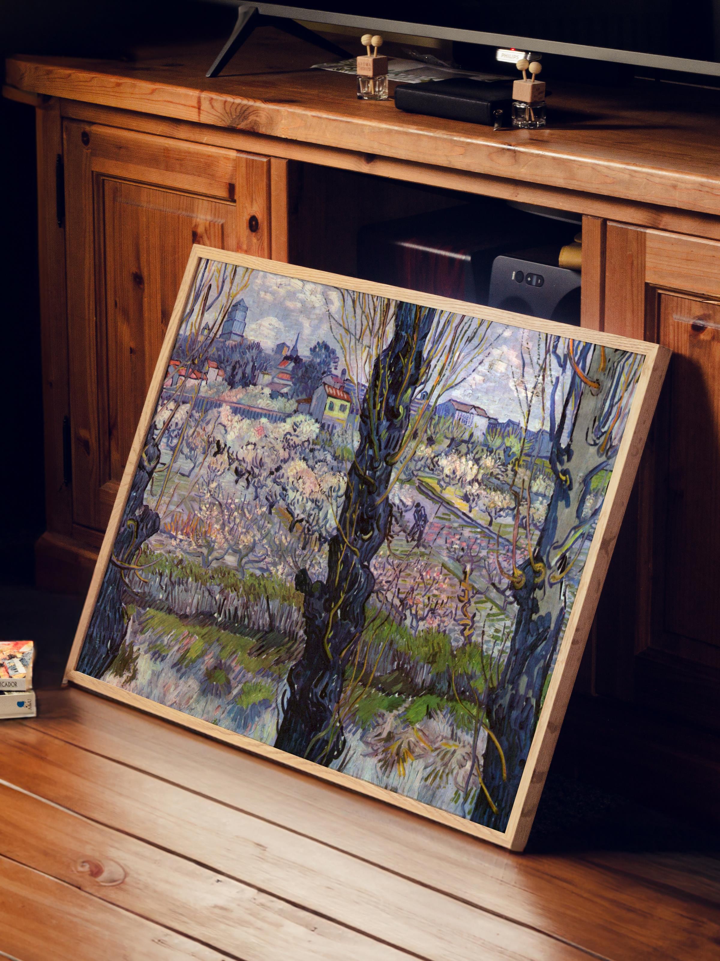 Van Gogh Poster No:47 Modern Sanat Poster - Sanat Dekor Serisi - Duvar Tablosu, HD Baskı