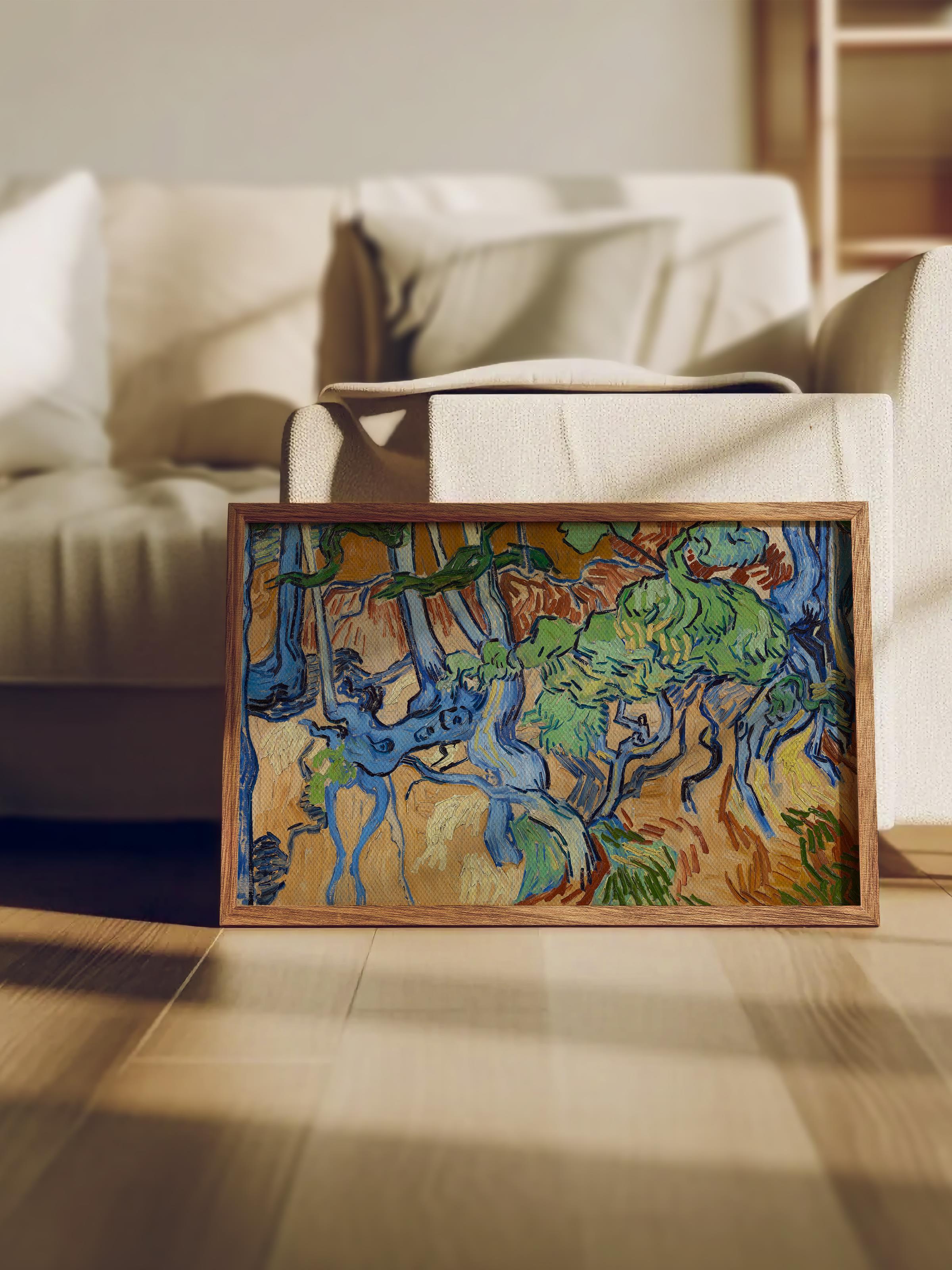 Van Gogh Poster No:48 Modern Sanat Poster - Sanat Dekor Serisi - Duvar Tablosu, HD Baskı