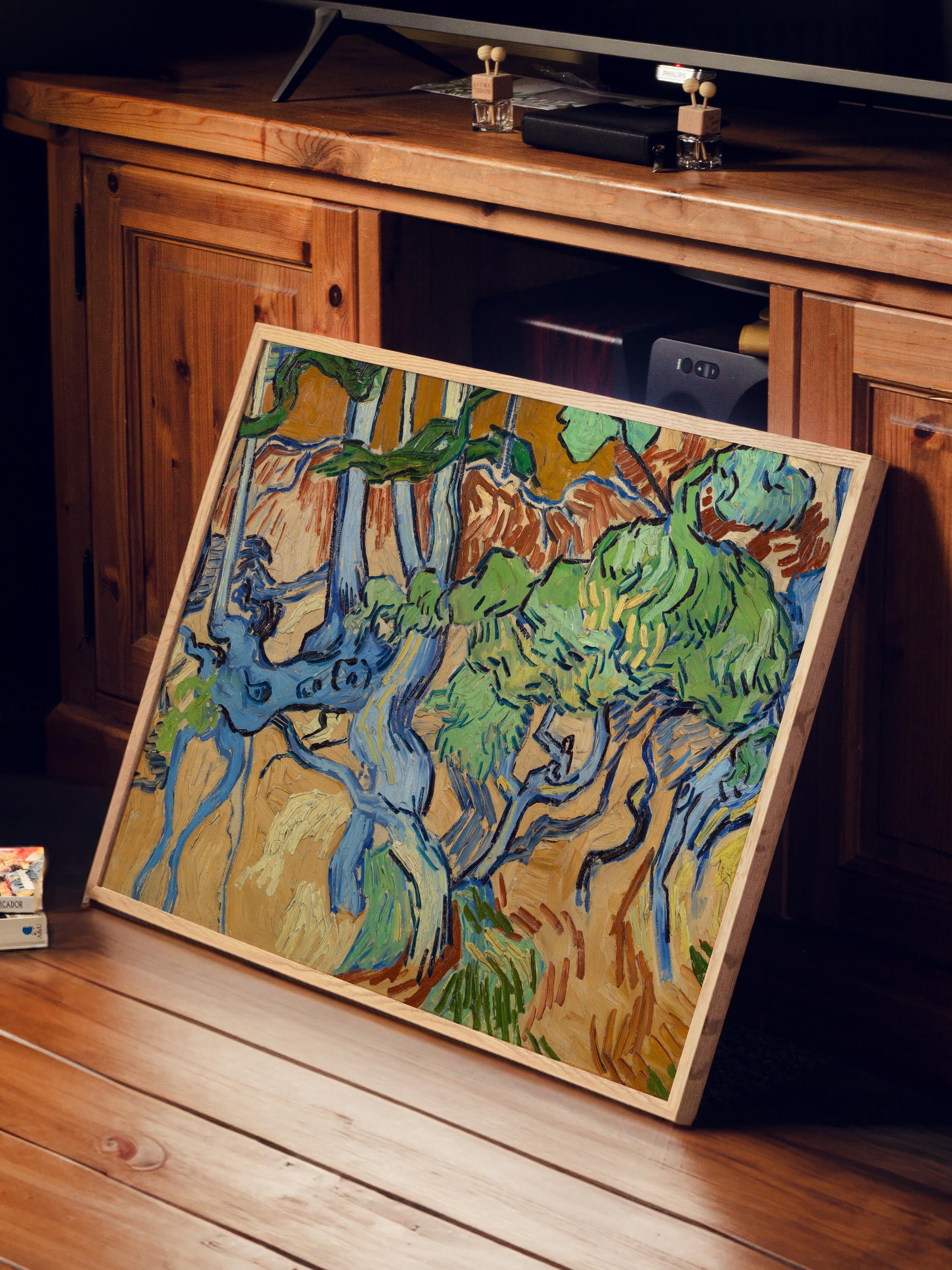 Van Gogh Poster No:48 Modern Sanat Poster - Sanat Dekor Serisi - Duvar Tablosu, HD Baskı