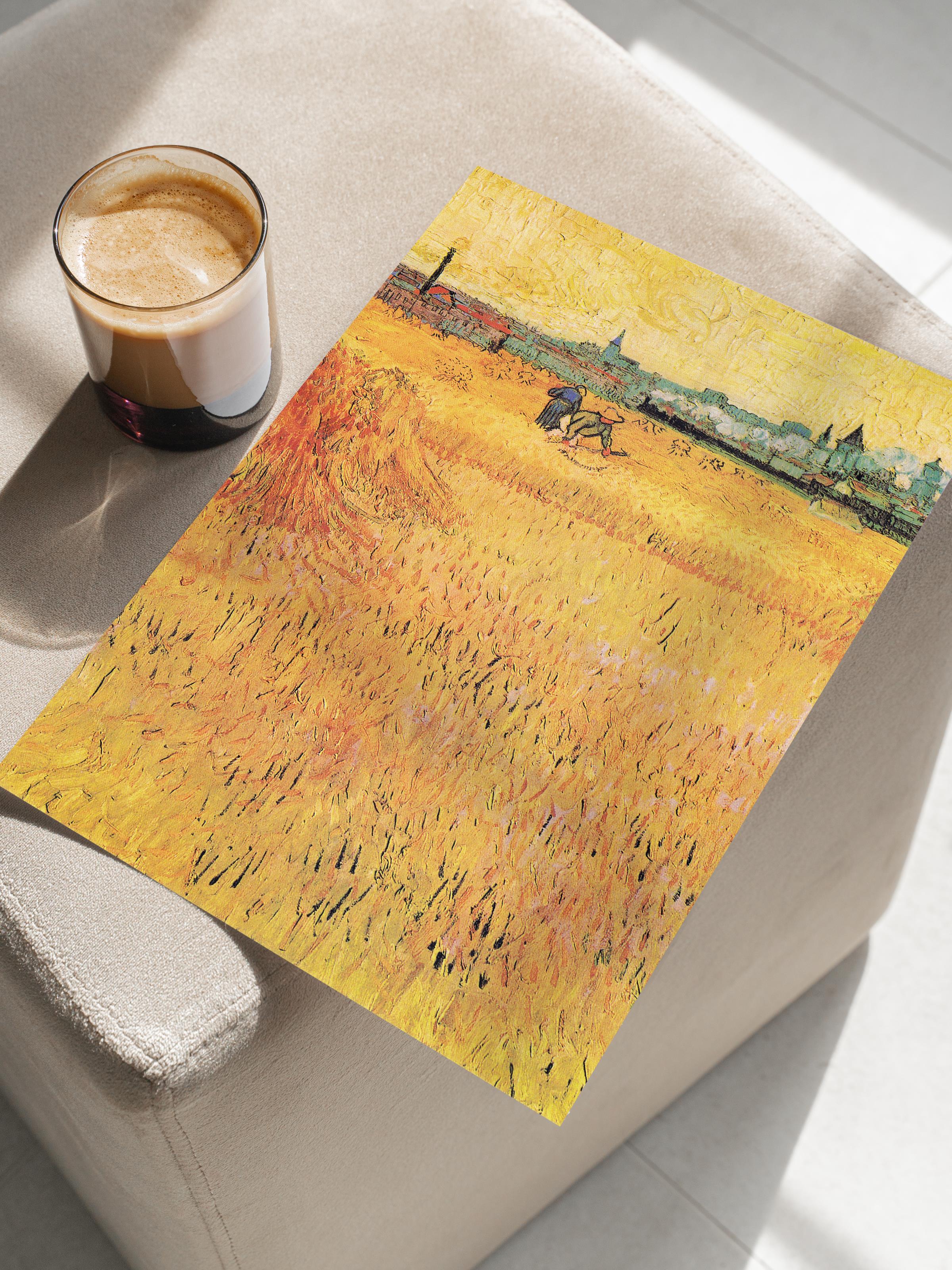 Van Gogh Poster No:5 Modern Sanat Poster - Sanat Dekor Serisi - Duvar Tablosu, HD Baskı