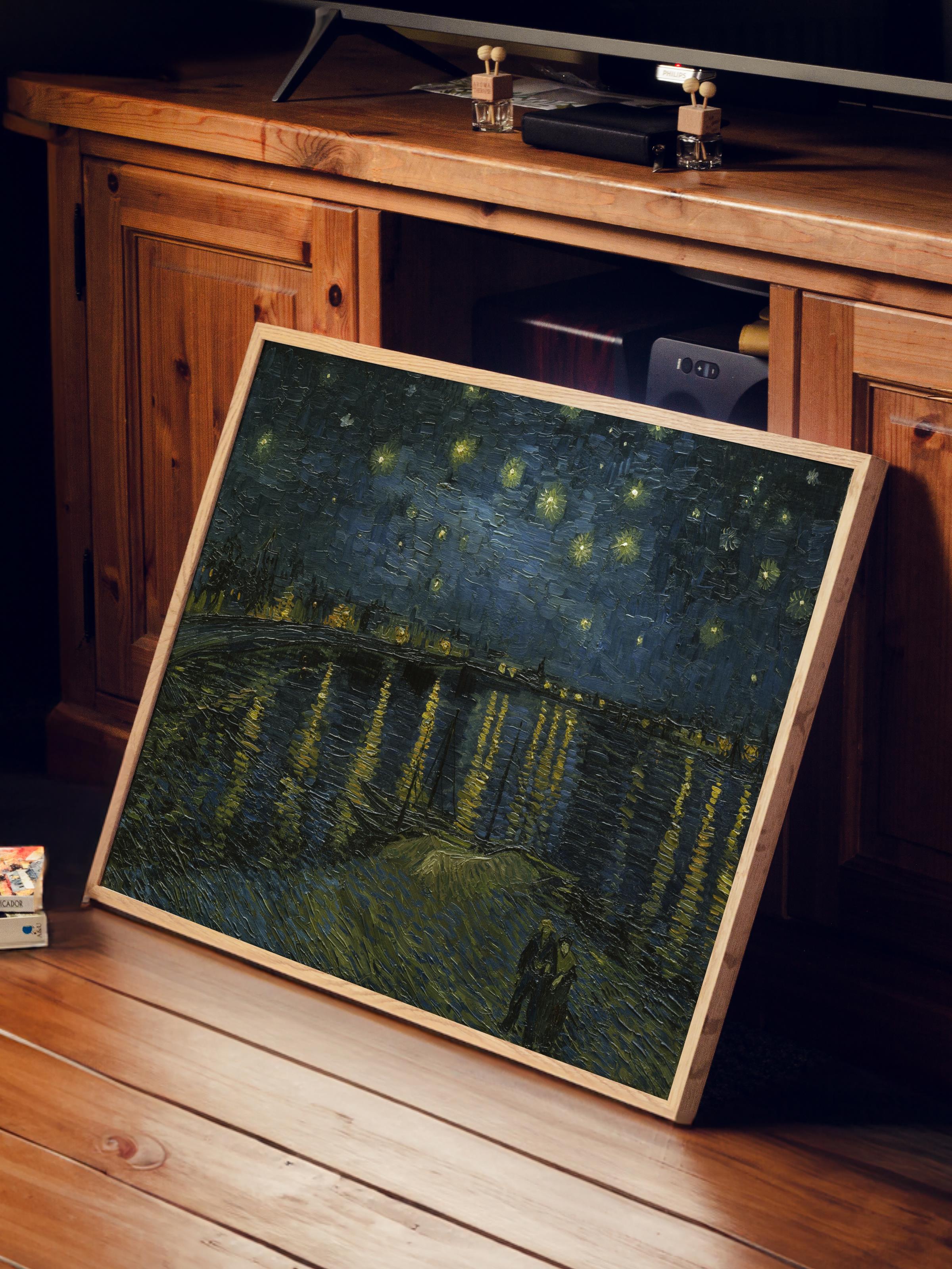 Van Gogh Poster No:51 Modern Sanat Poster - Sanat Dekor Serisi - Duvar Tablosu, HD Baskı