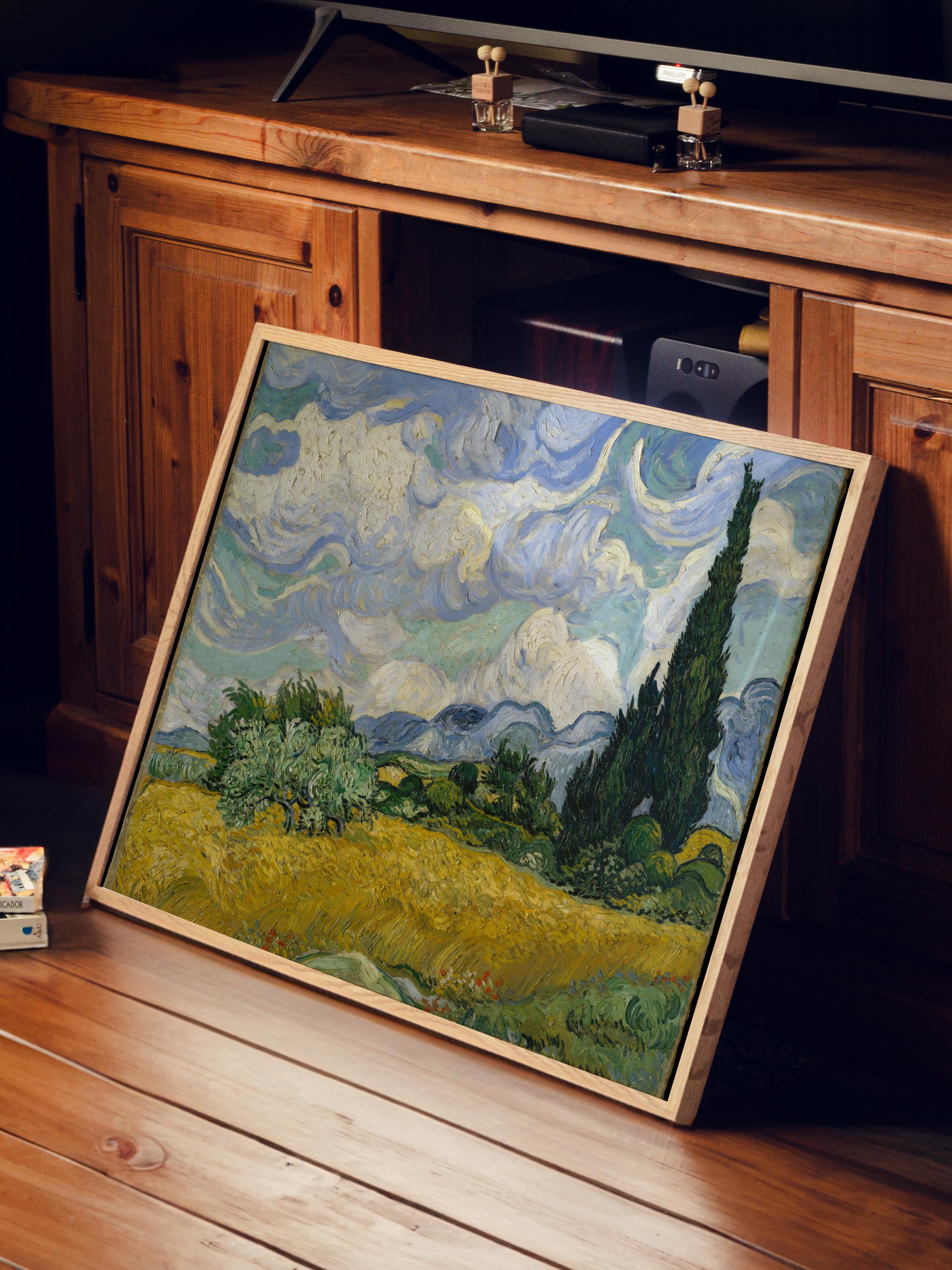 Van Gogh Poster No:57 Modern Sanat Poster - Sanat Dekor Serisi - Duvar Tablosu, HD Baskı