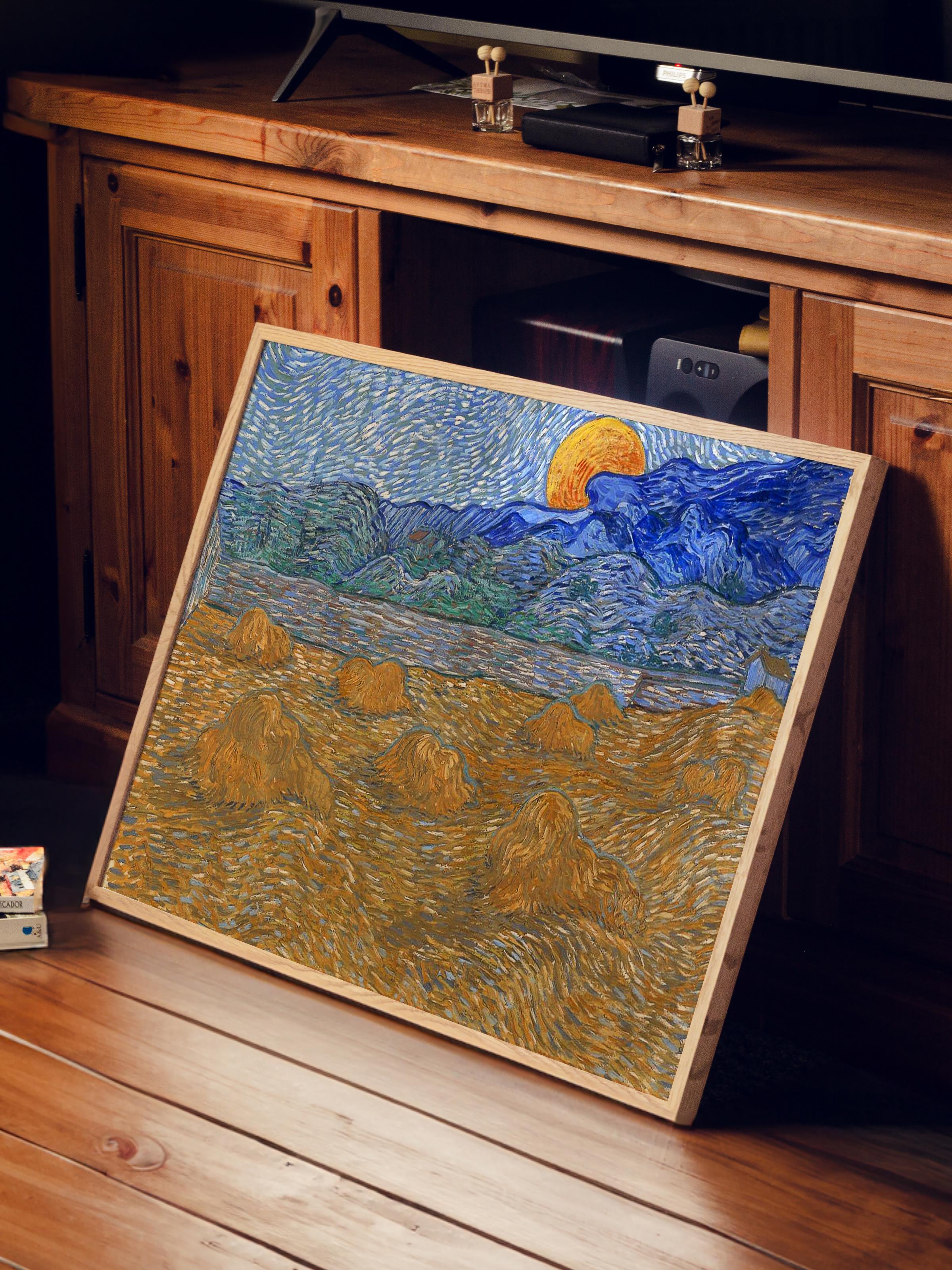 Van Gogh Poster No:58 Modern Sanat Poster - Sanat Dekor Serisi - Duvar Tablosu, HD Baskı