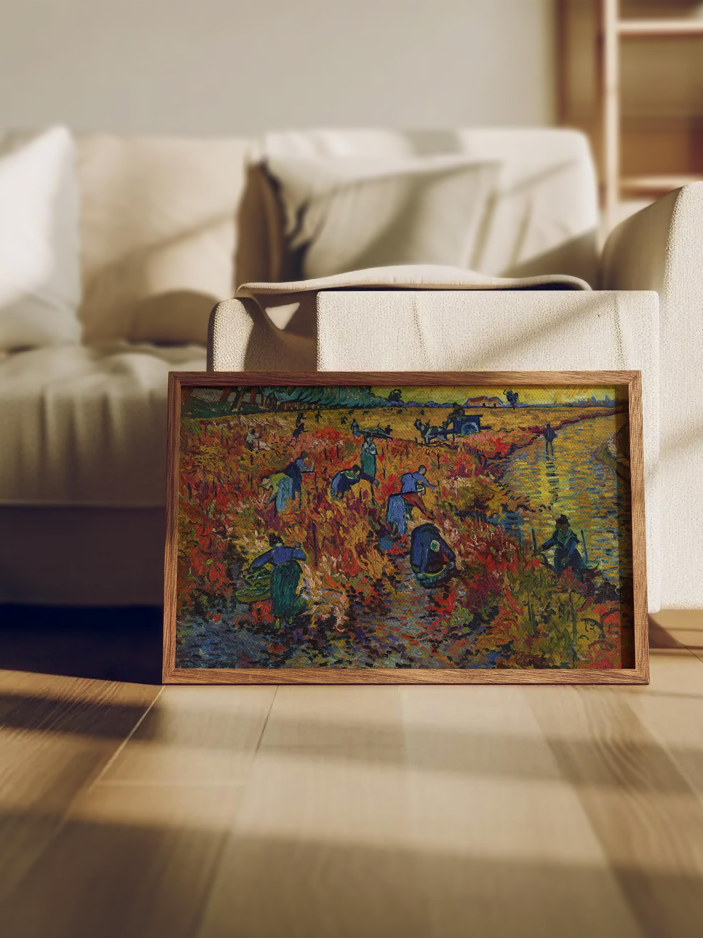 Van Gogh Poster No:59 Modern Sanat Poster - Sanat Dekor Serisi - Duvar Tablosu, HD Baskı