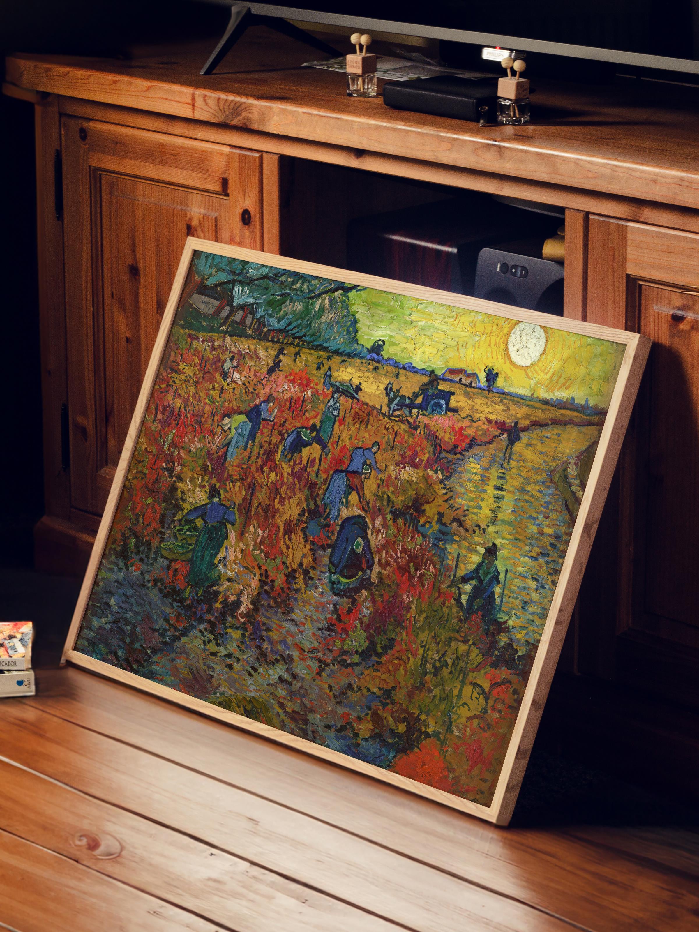 Van Gogh Poster No:59 Modern Sanat Poster - Sanat Dekor Serisi - Duvar Tablosu, HD Baskı