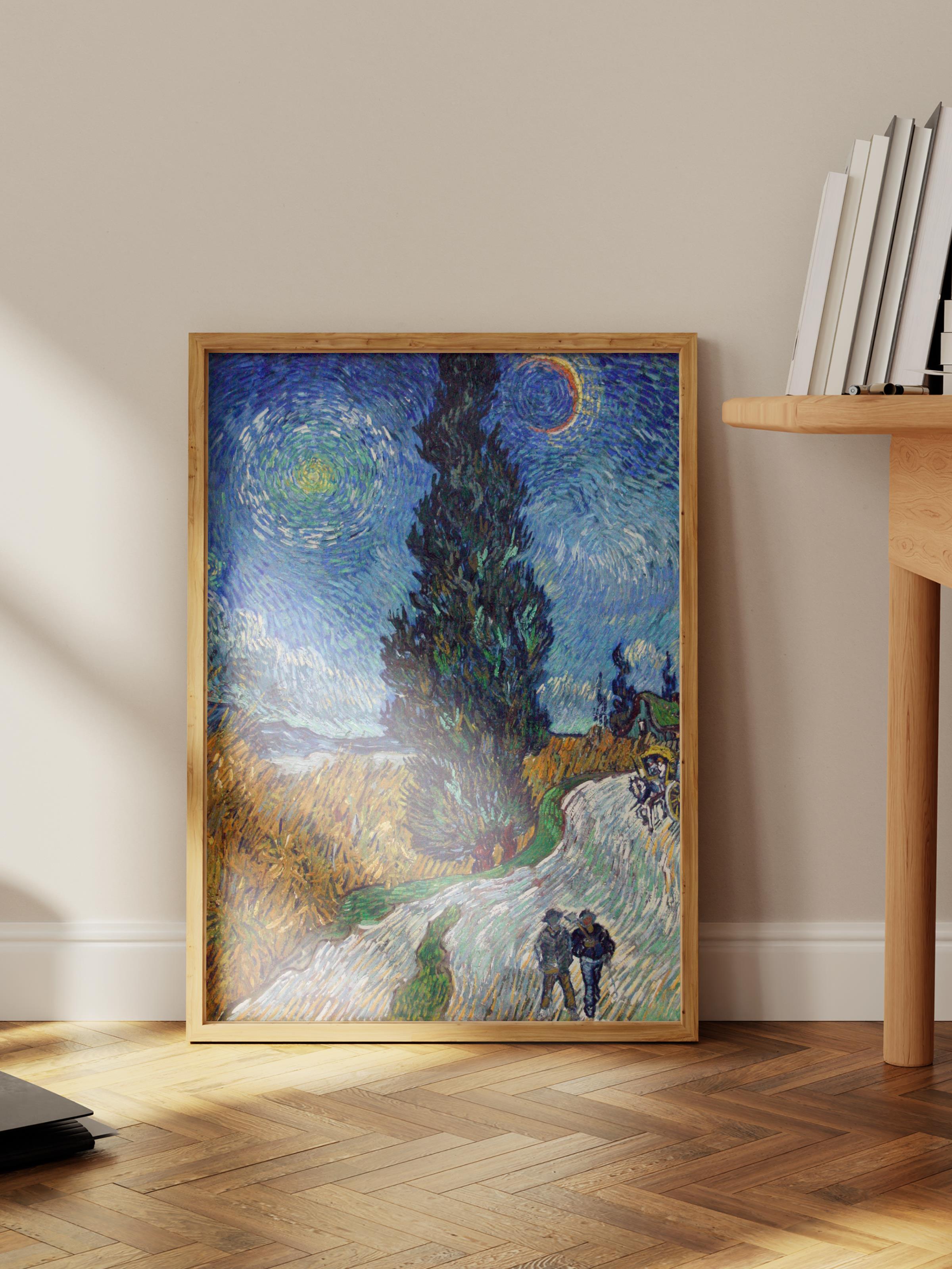 Van Gogh Poster No:6 Modern Sanat Poster - Sanat Dekor Serisi - Duvar Tablosu, HD Baskı