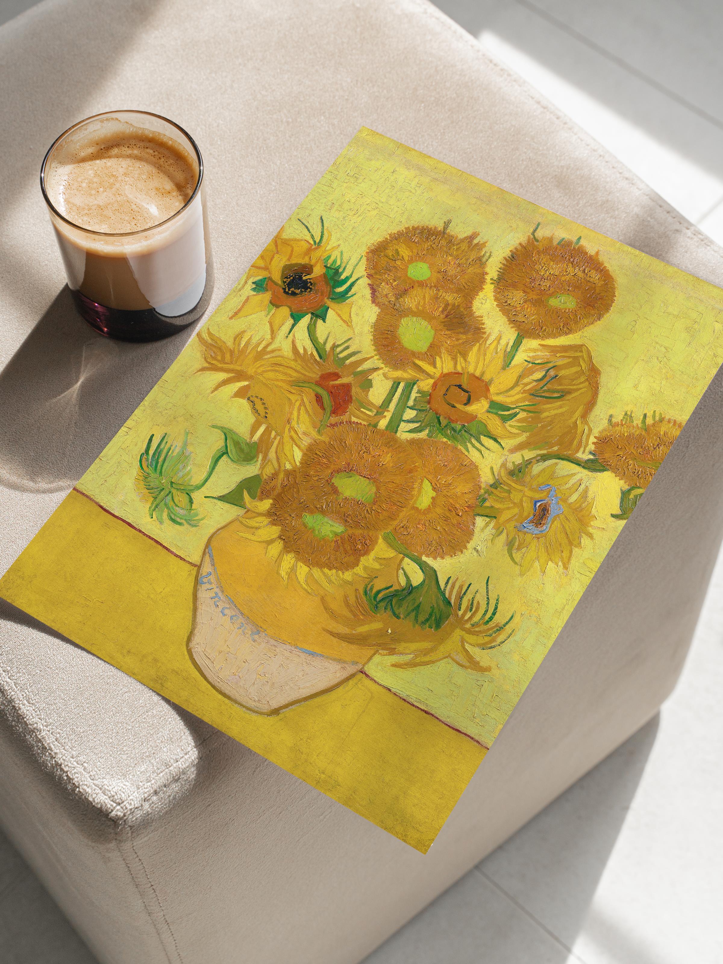 Van Gogh Poster No:8 Modern Sanat Poster - Sanat Dekor Serisi - Duvar Tablosu, HD Baskı