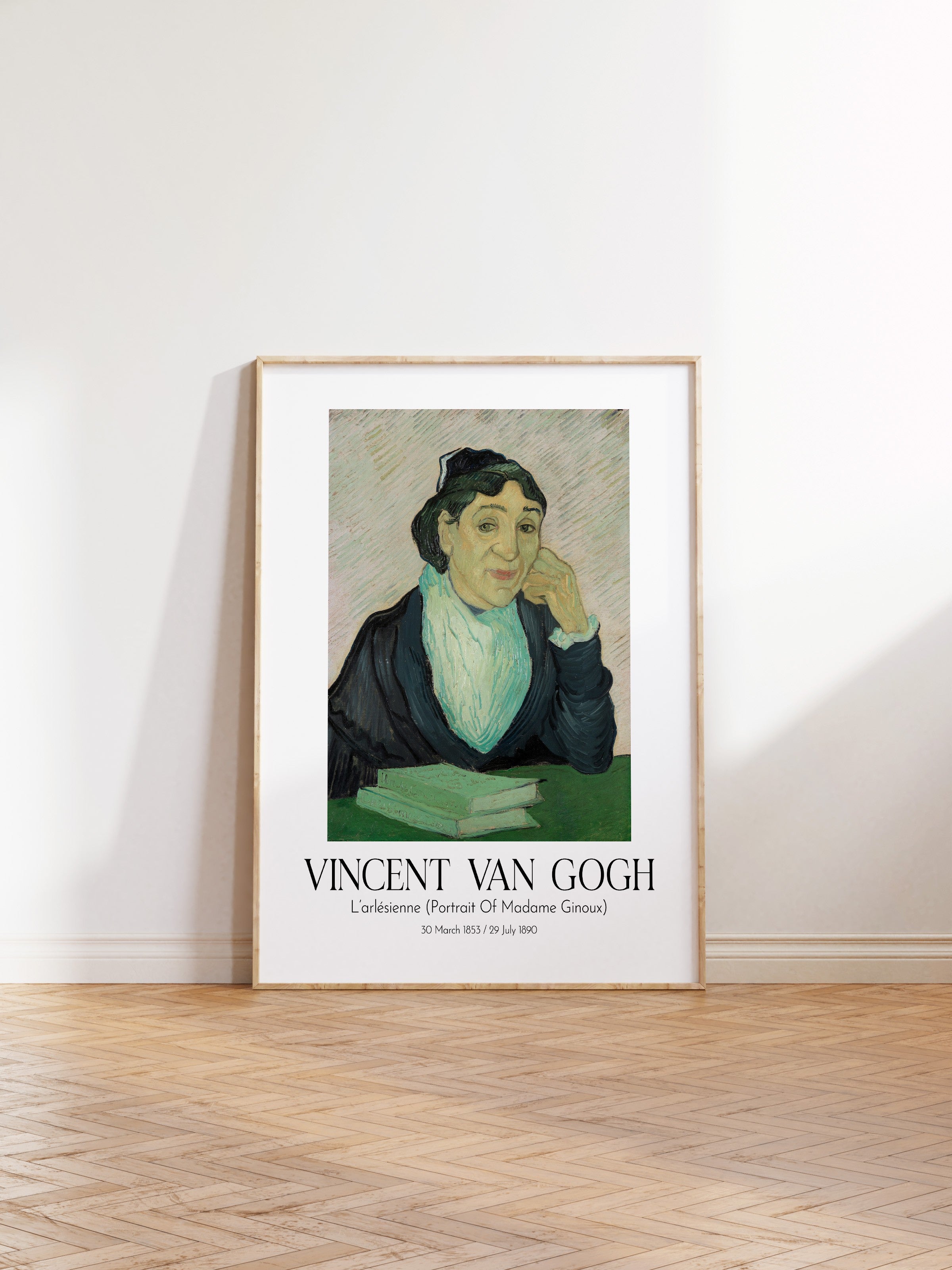 Vincent Van Gogh, Ahşap Çerçeveli Tablo, Sanat Serisi NO:110609