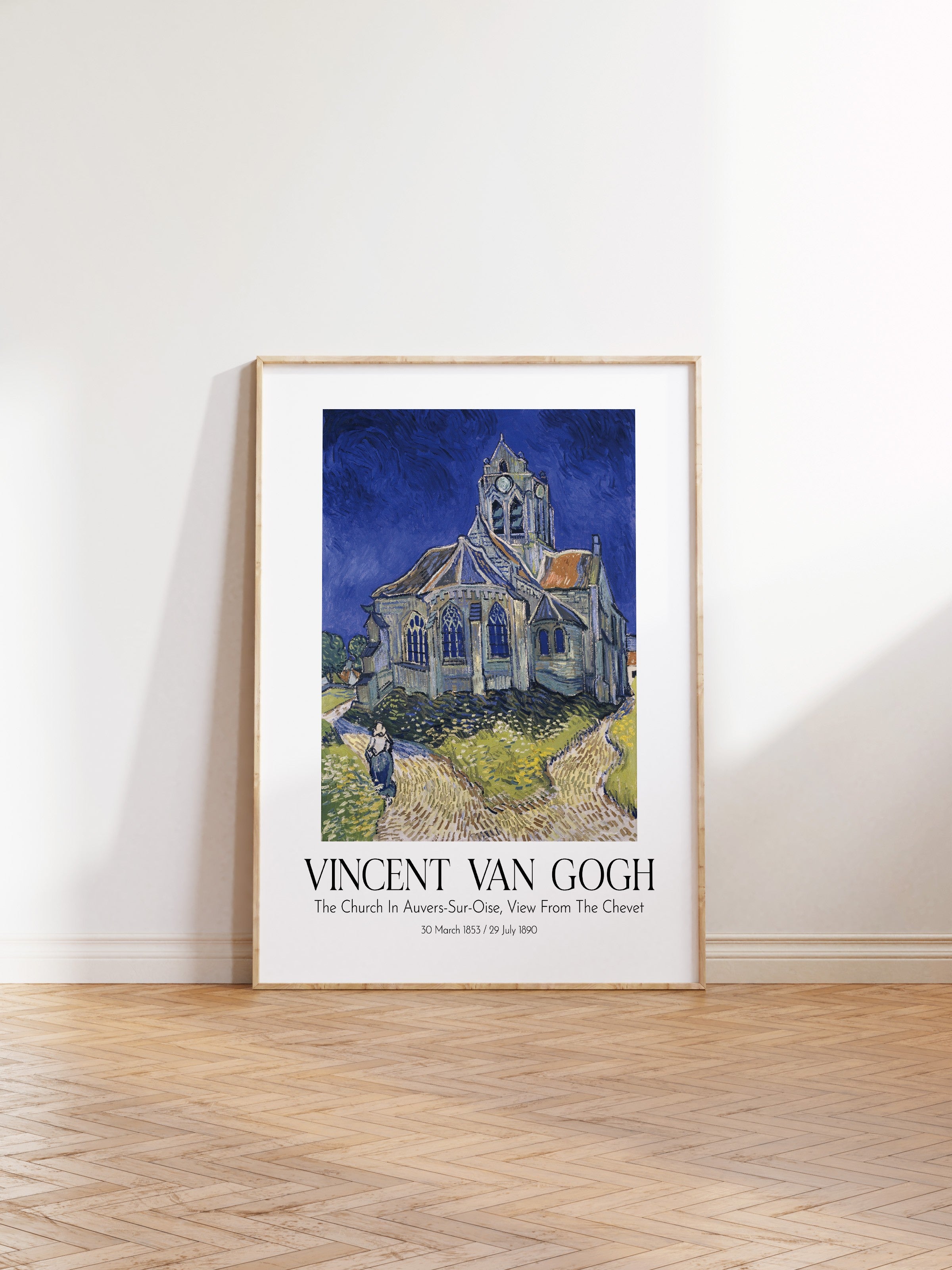 Vincent Van Gogh, Ahşap Çerçeveli Tablo, Sanat Serisi NO:110622