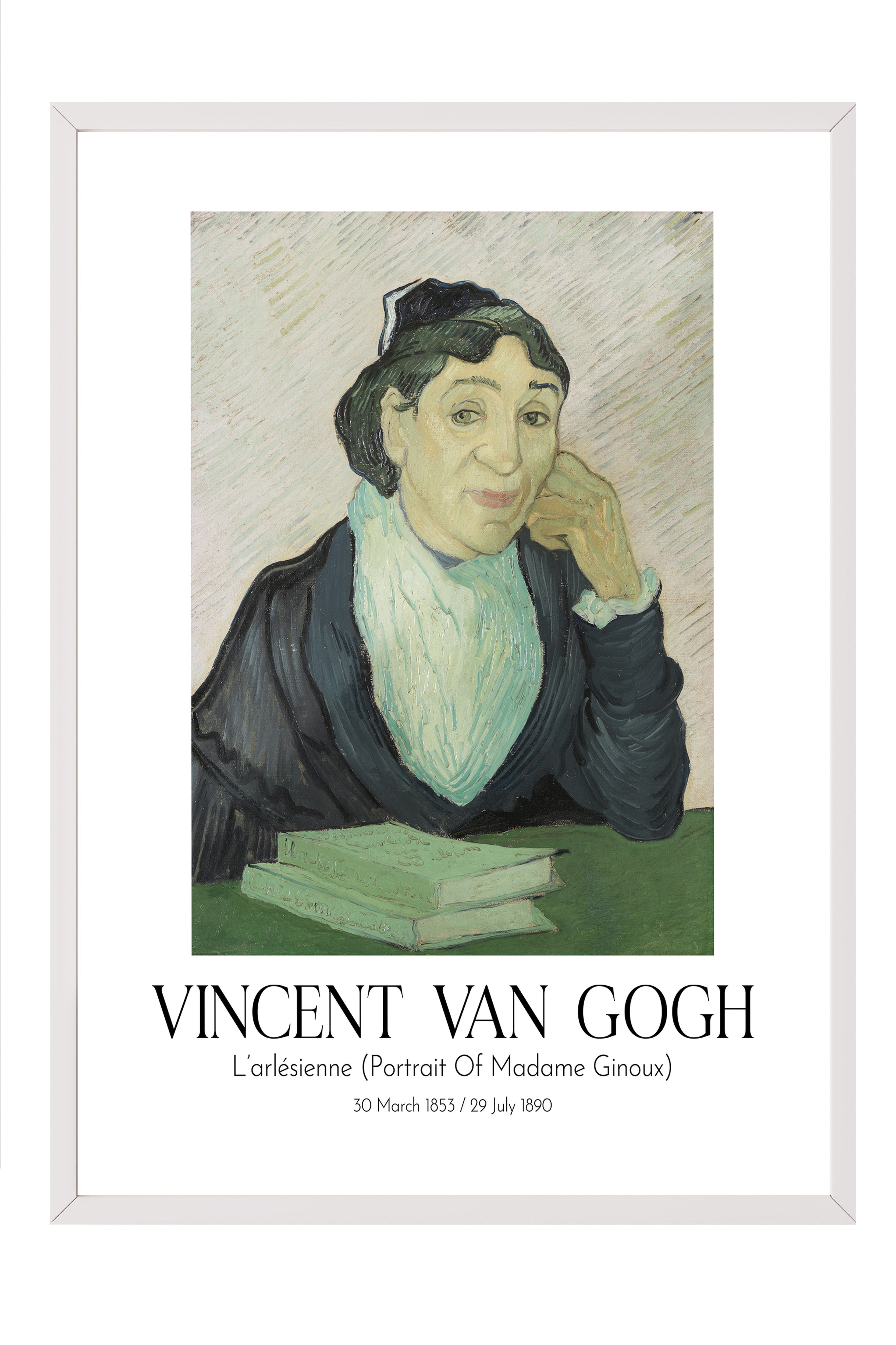 Vincent Van Gogh, Beyaz Çerçeveli Tablo, Sanat Serisi NO:110609