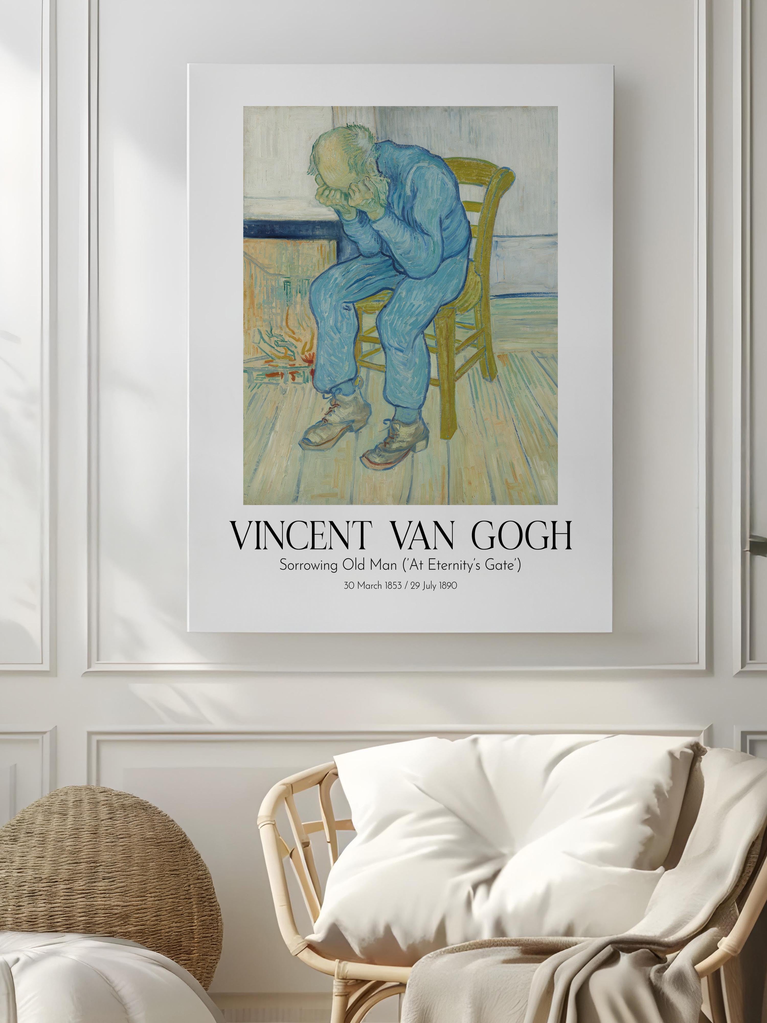 Vincent Van Gogh, Kanvas Tablo, Sanat Serisi NO:110616