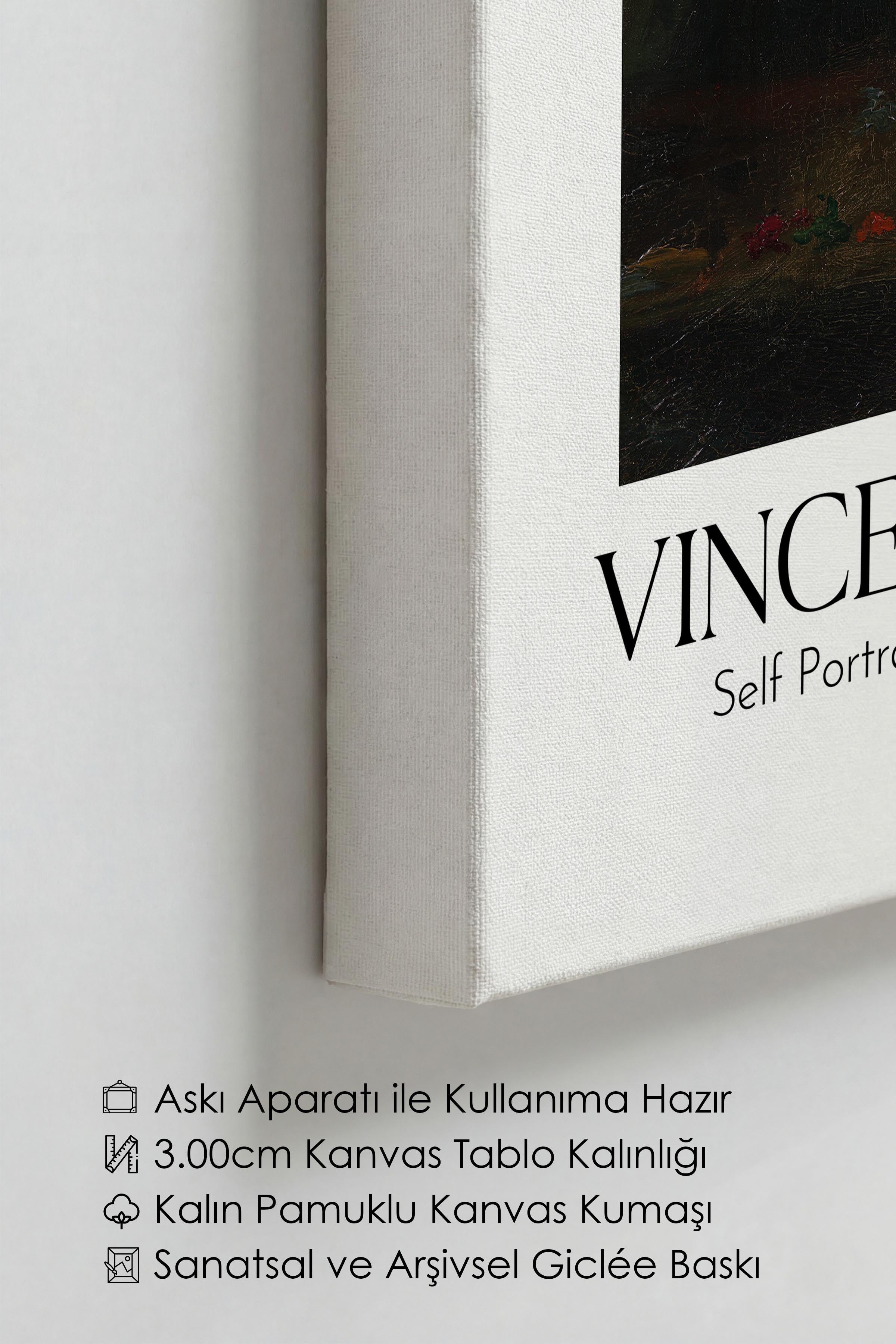 Vincent Van Gogh, Kanvas Tablo, Sanat Serisi NO:110620