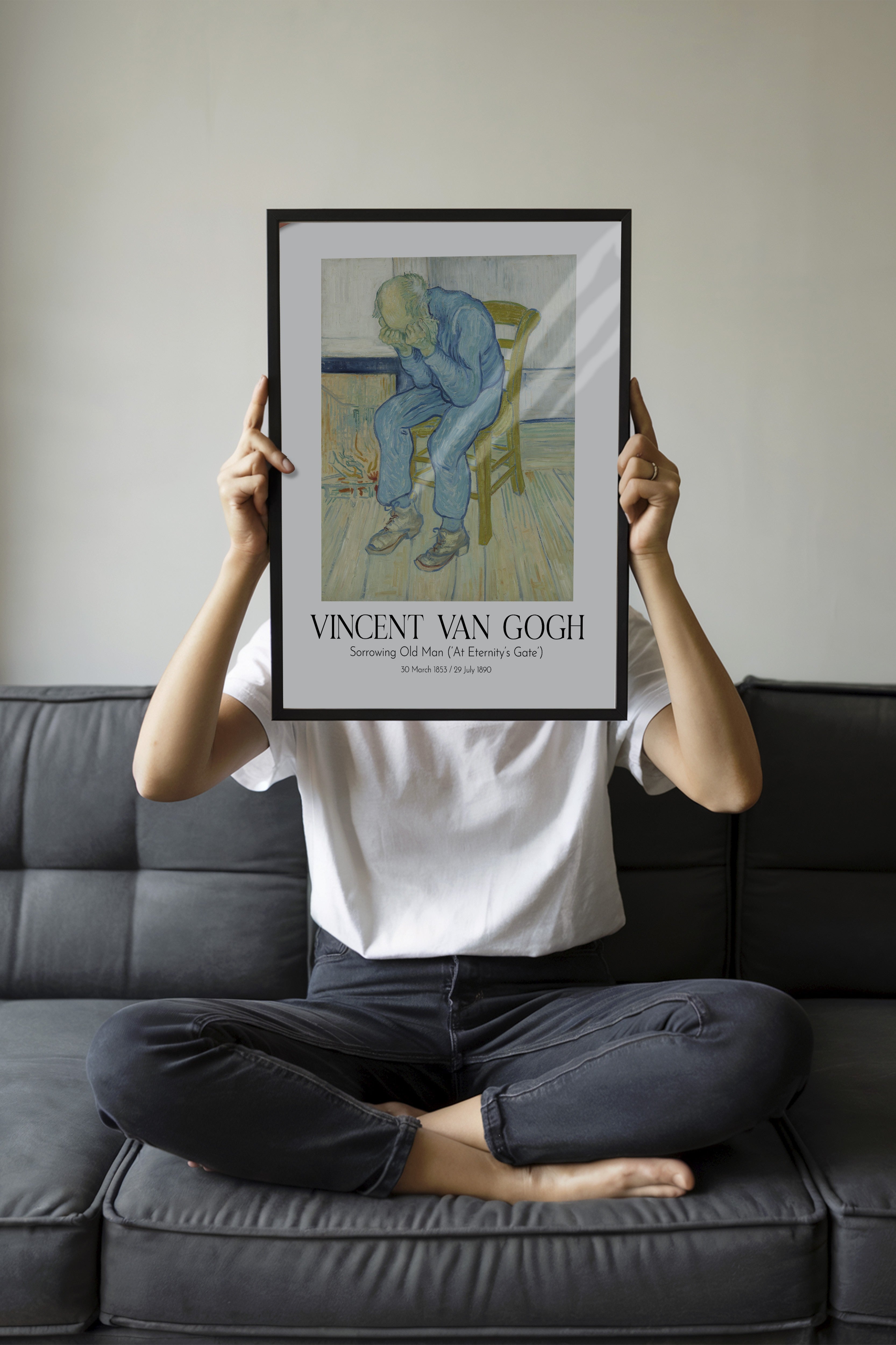 Vincent Van Gogh, Siyah Çerçeveli Tablo, Sanat Serisi NO:110616