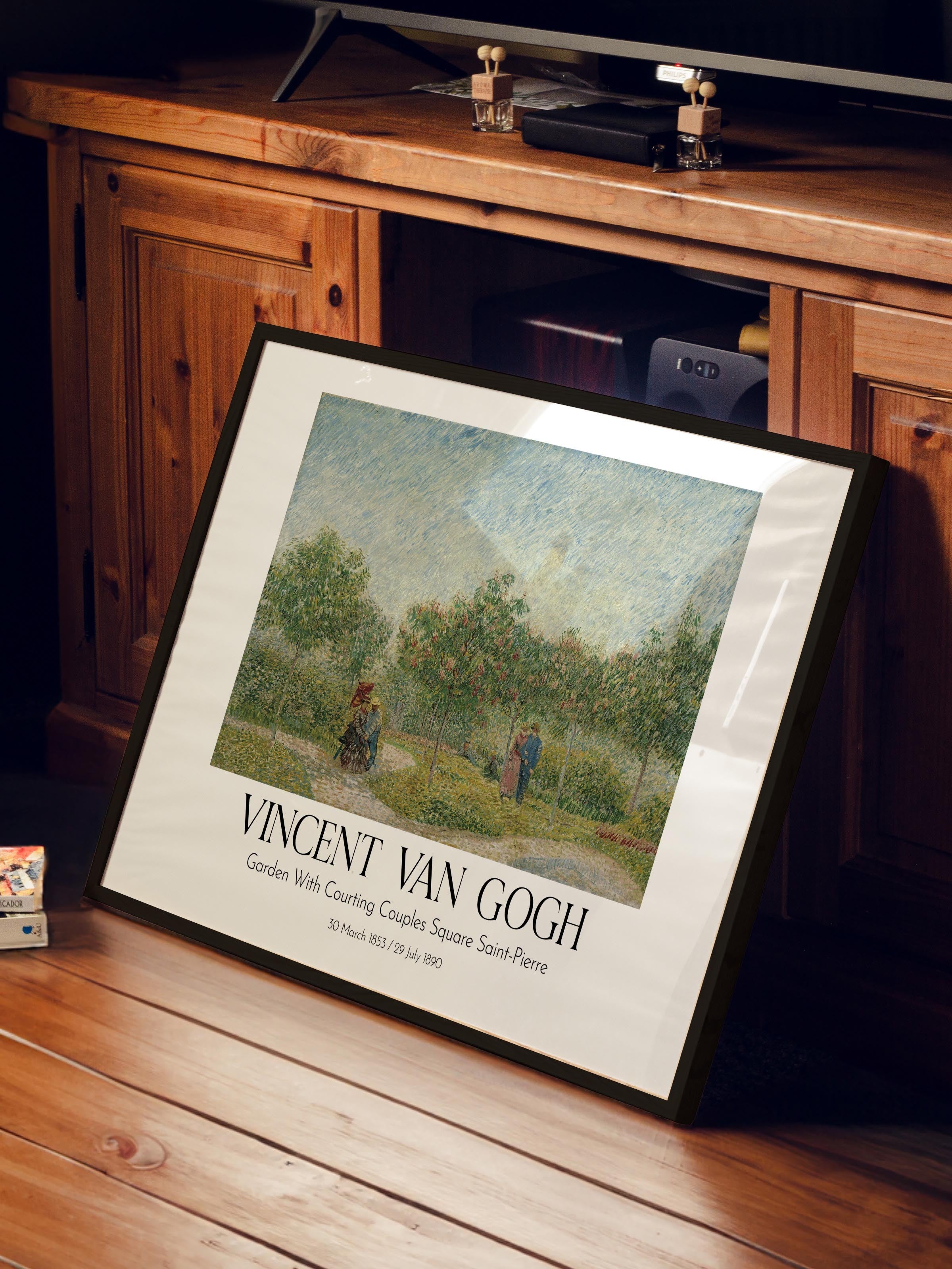 Vincent Van Gogh, Siyah Çerçeveli Tablo, Sanat Serisi NO:110634