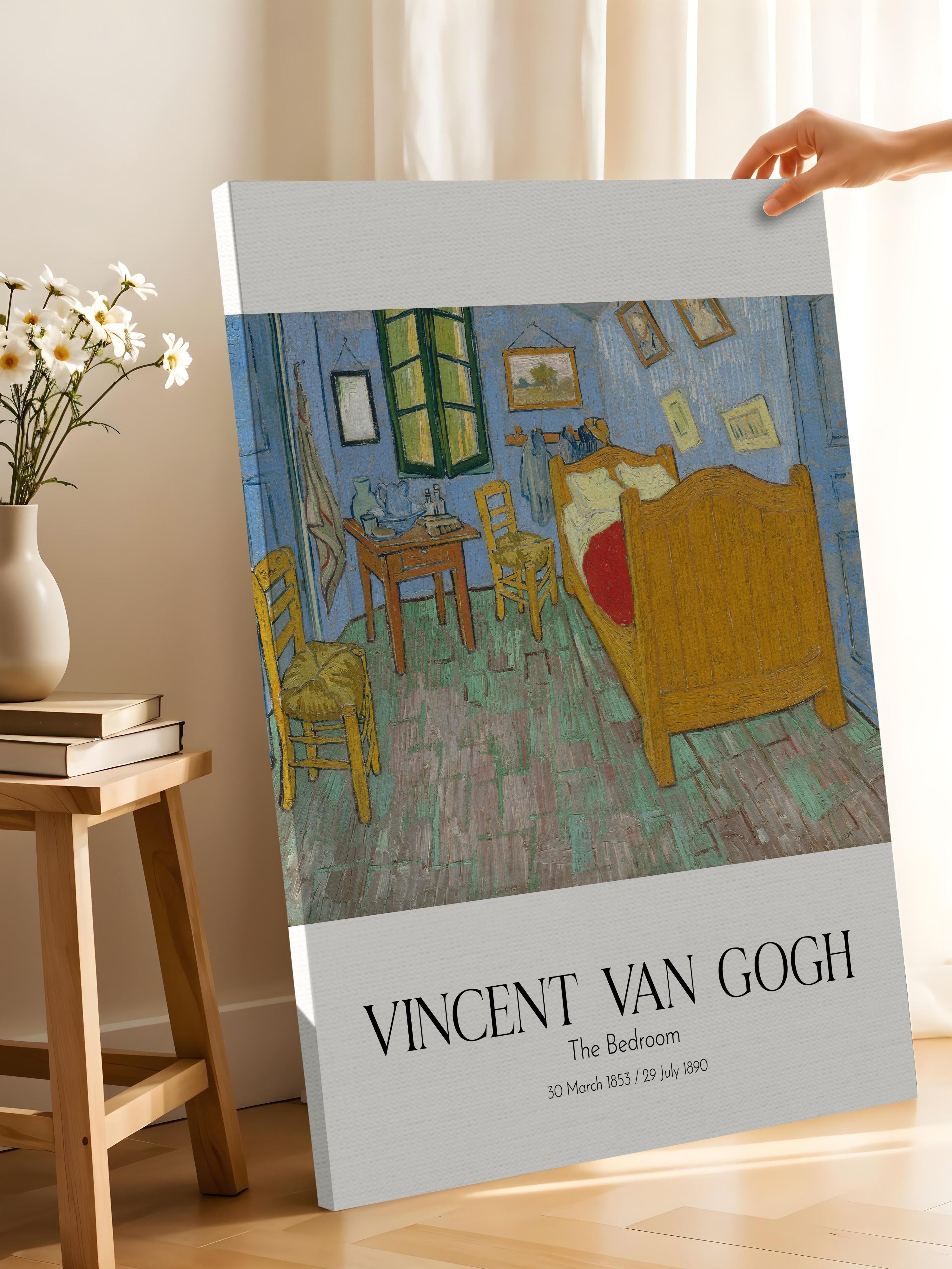 Vincent Van Gogh - The Bedroom, Kanvas Tablo, Sanat Serisi NO:110621