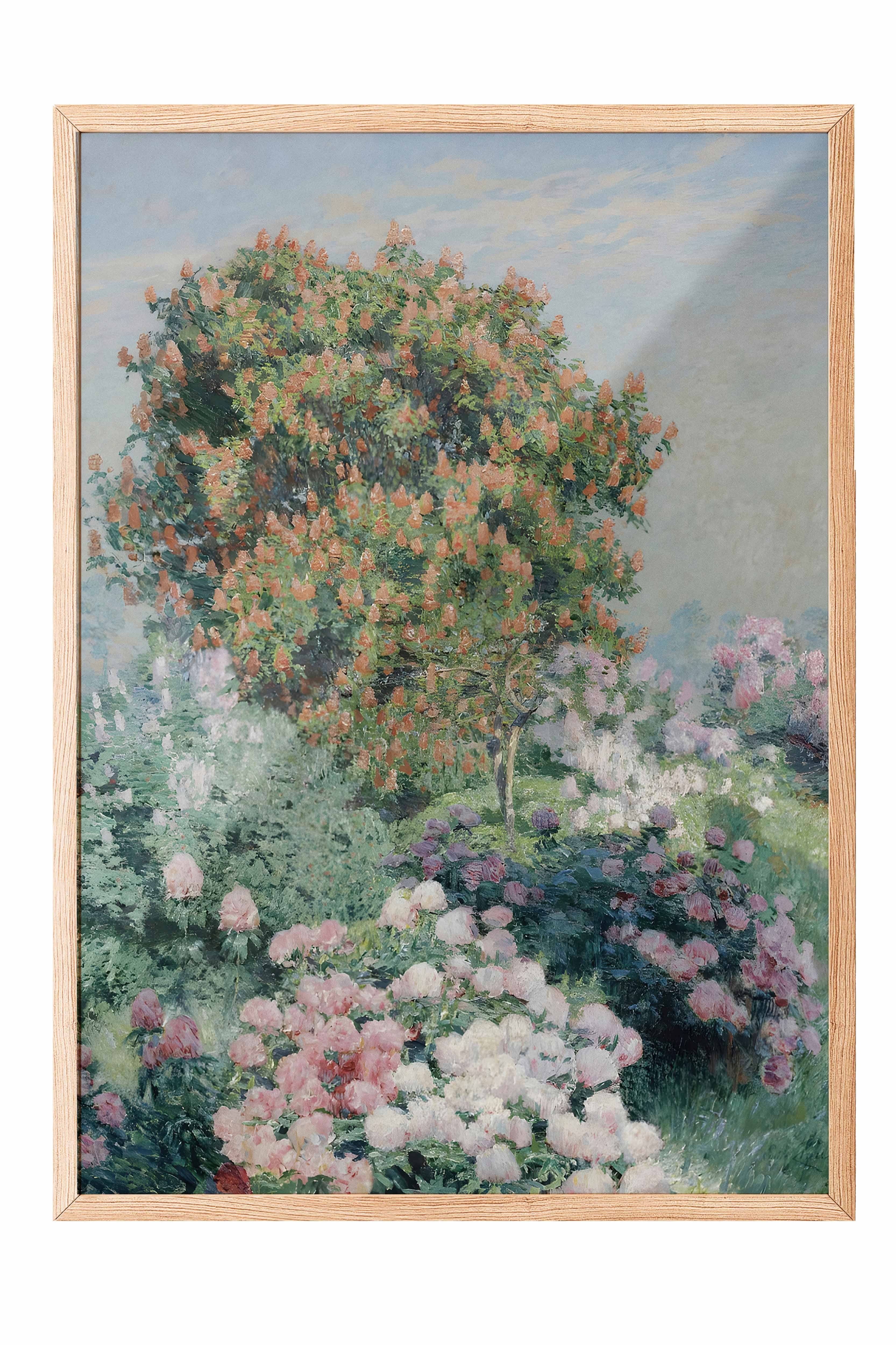 Vintage Tablo, Ahşap Çerçeveli Poster, Vintage Duvar Dekoru
