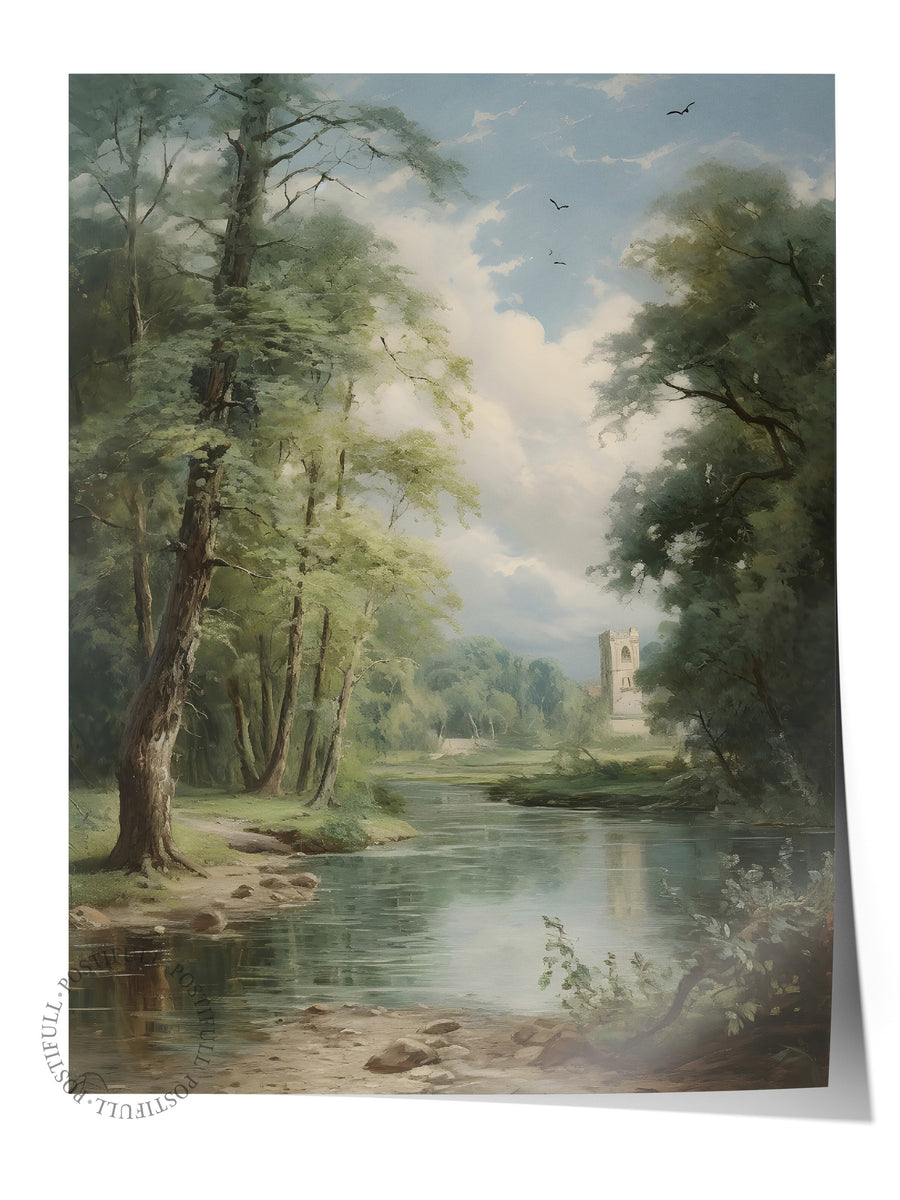 Vintage Tablo, Çerçevesiz Poster, Vintage Duvar Dekoru
