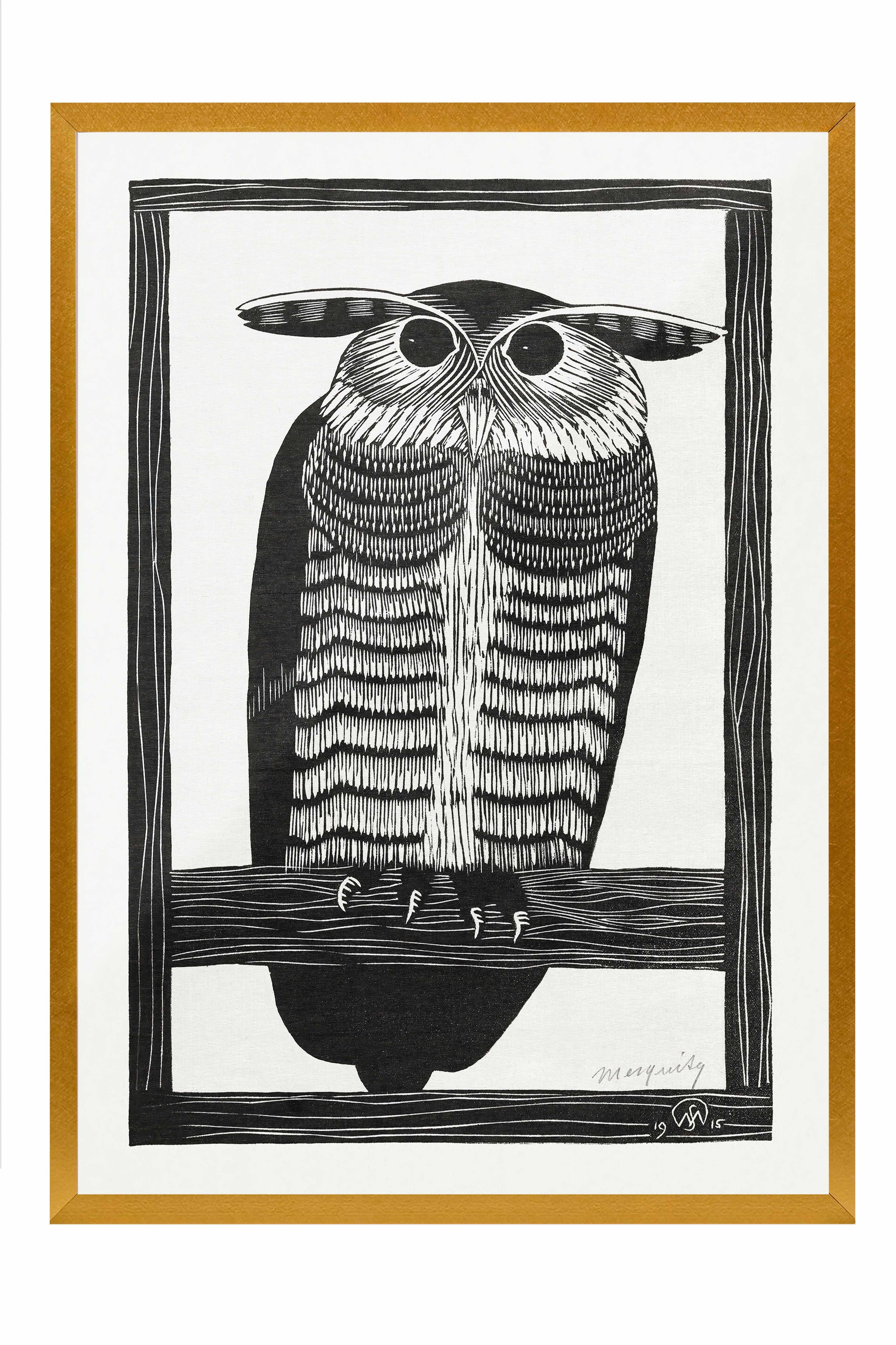 Vintage Tablo, Gold Çerçeveli Poster, Vintage Duvar Dekoru