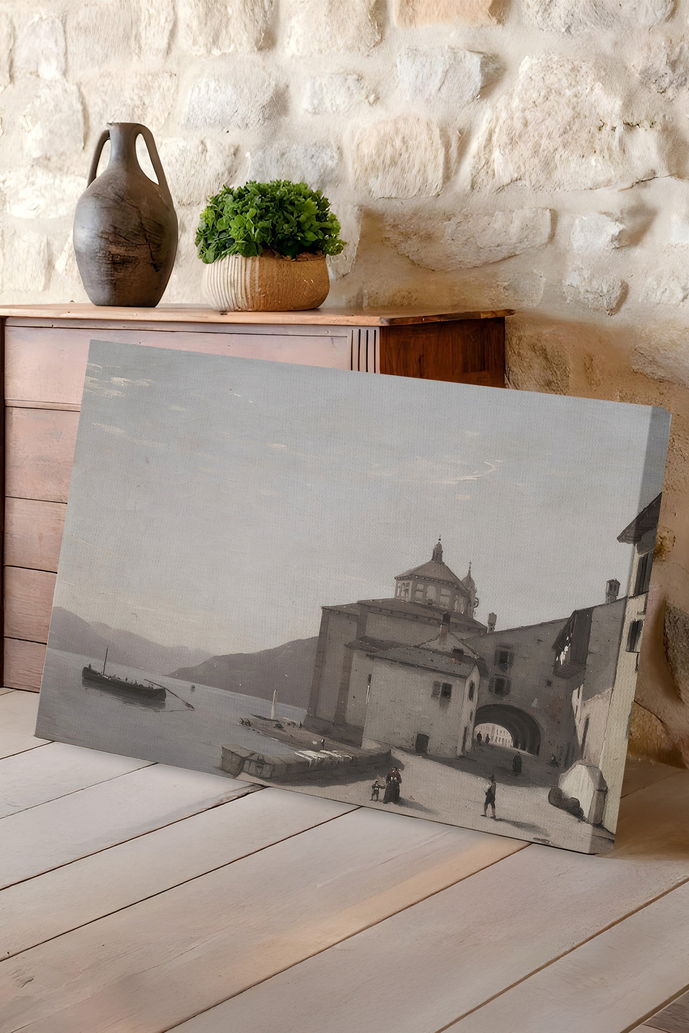 Vintage Tablo, Kanvas Tablo, Vintage Duvar Dekoru