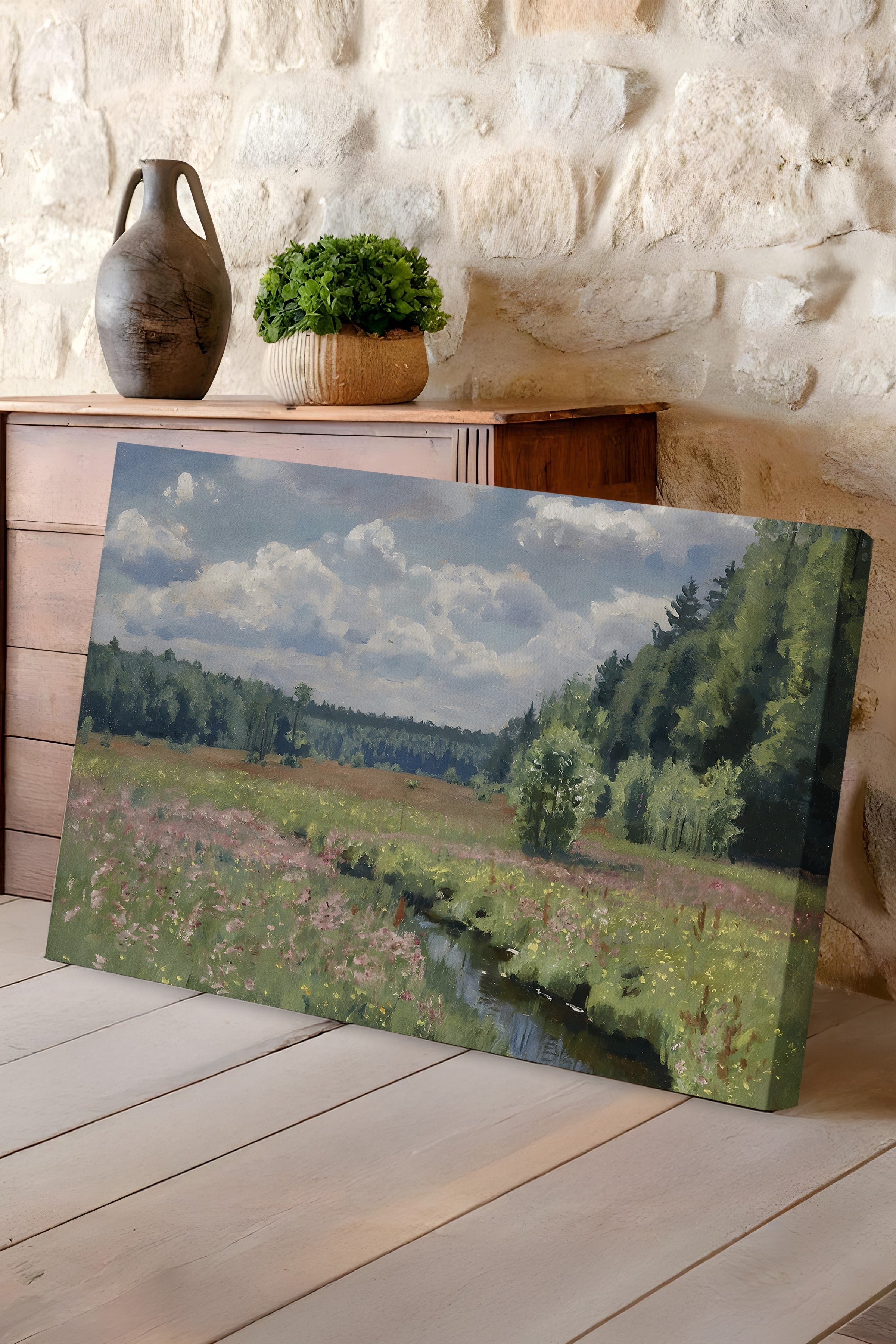 Vintage Tablo, Kanvas Tablo, Vintage Duvar Dekoru