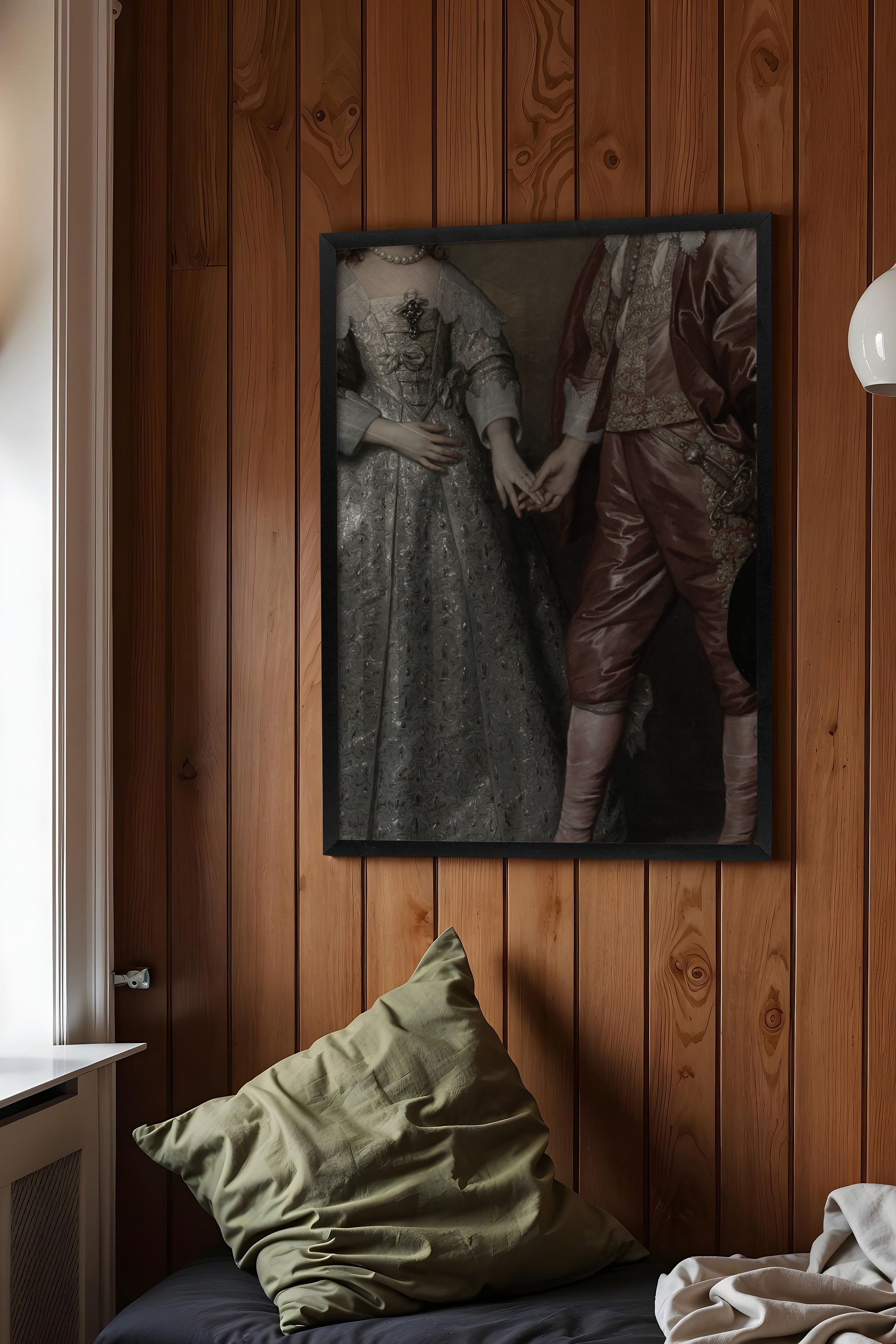 Vintage Tablo, Siyah Çerçeveli Poster, Vintage Duvar Dekoru