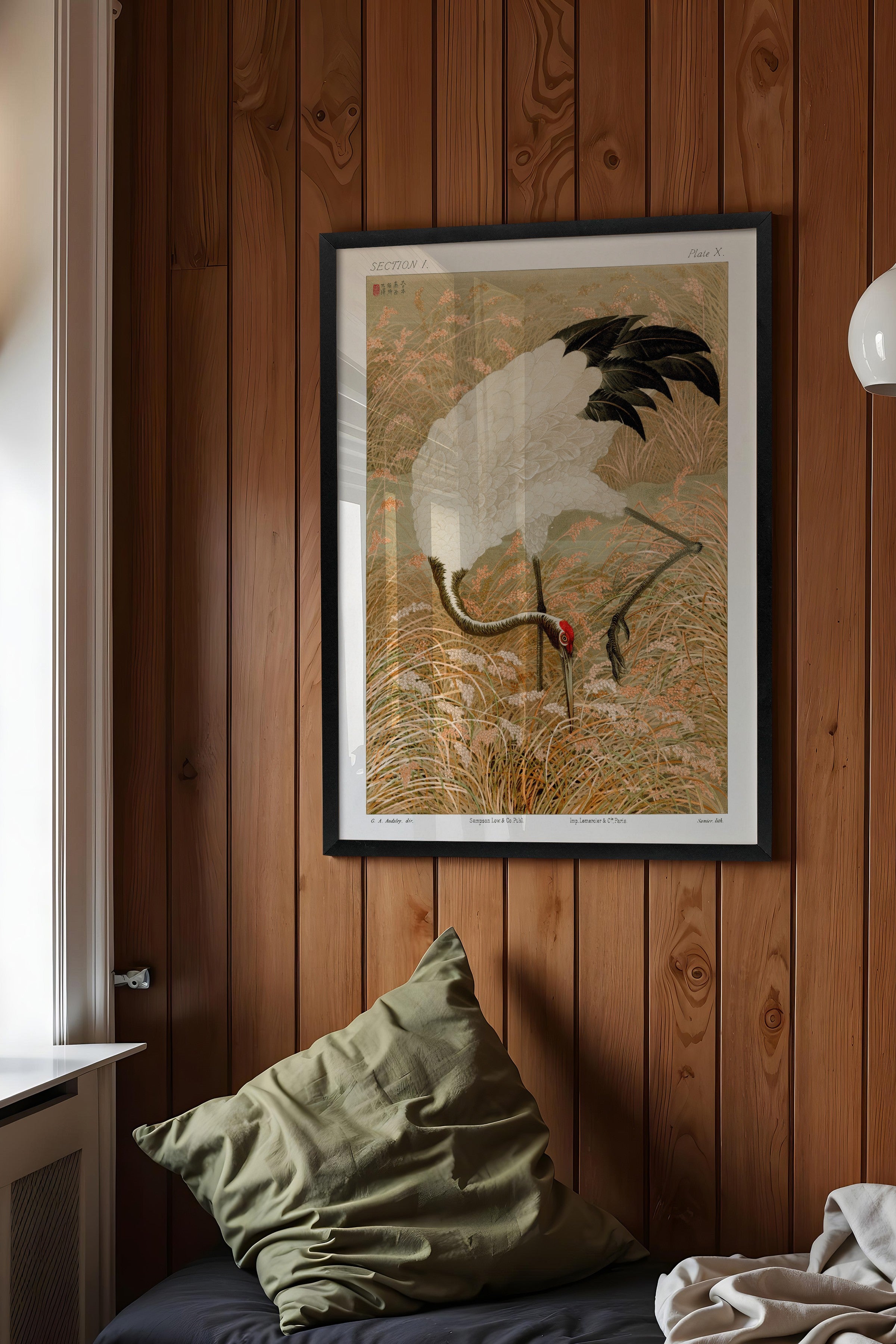 Vintage Tablo, Siyah Çerçeveli Poster, Vintage Duvar Dekoru