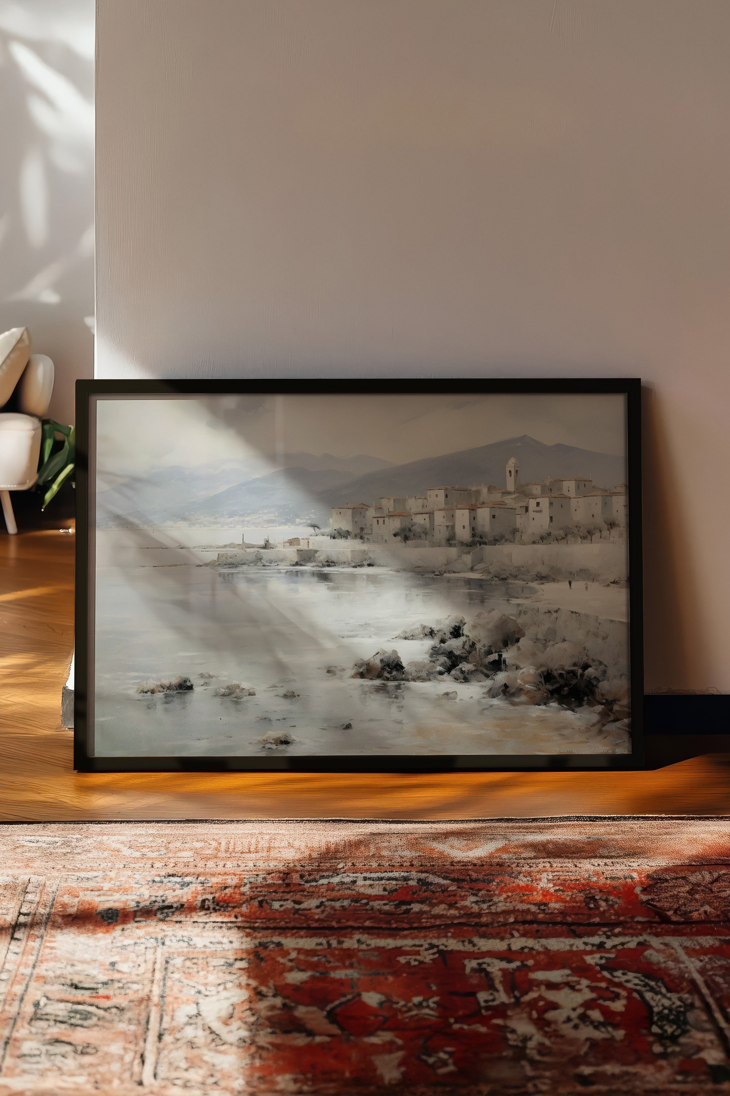 Vintage Tablo, Siyah Çerçeveli Poster, Vintage Duvar Dekoru
