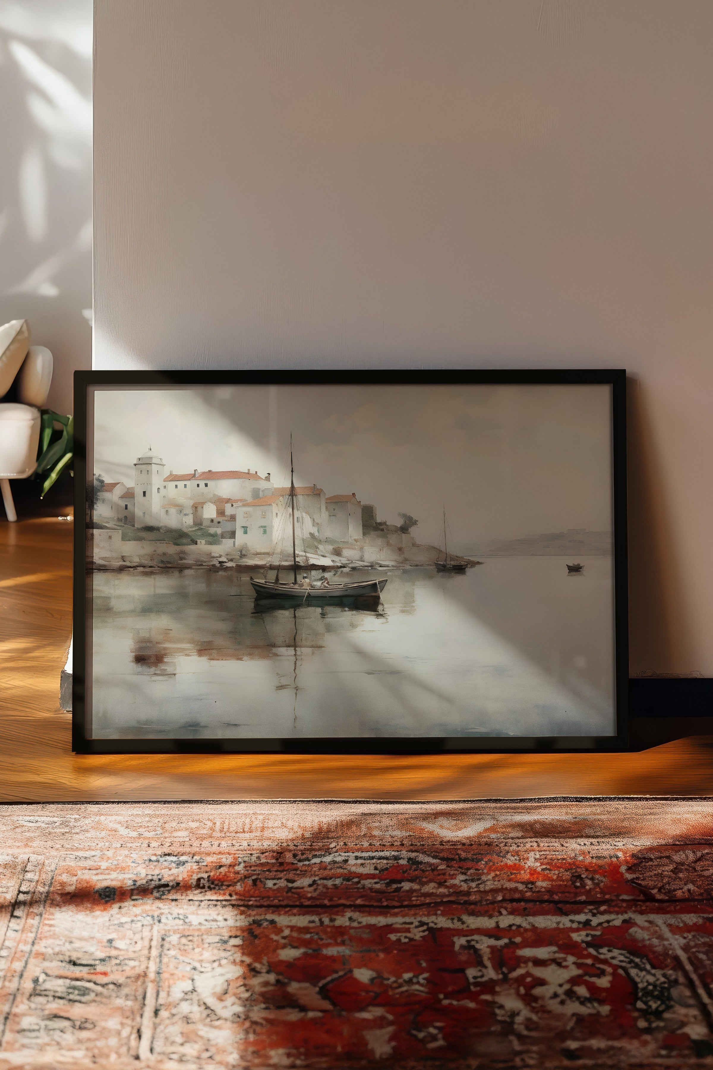 Vintage Tablo, Siyah Çerçeveli Poster, Vintage Duvar Dekoru