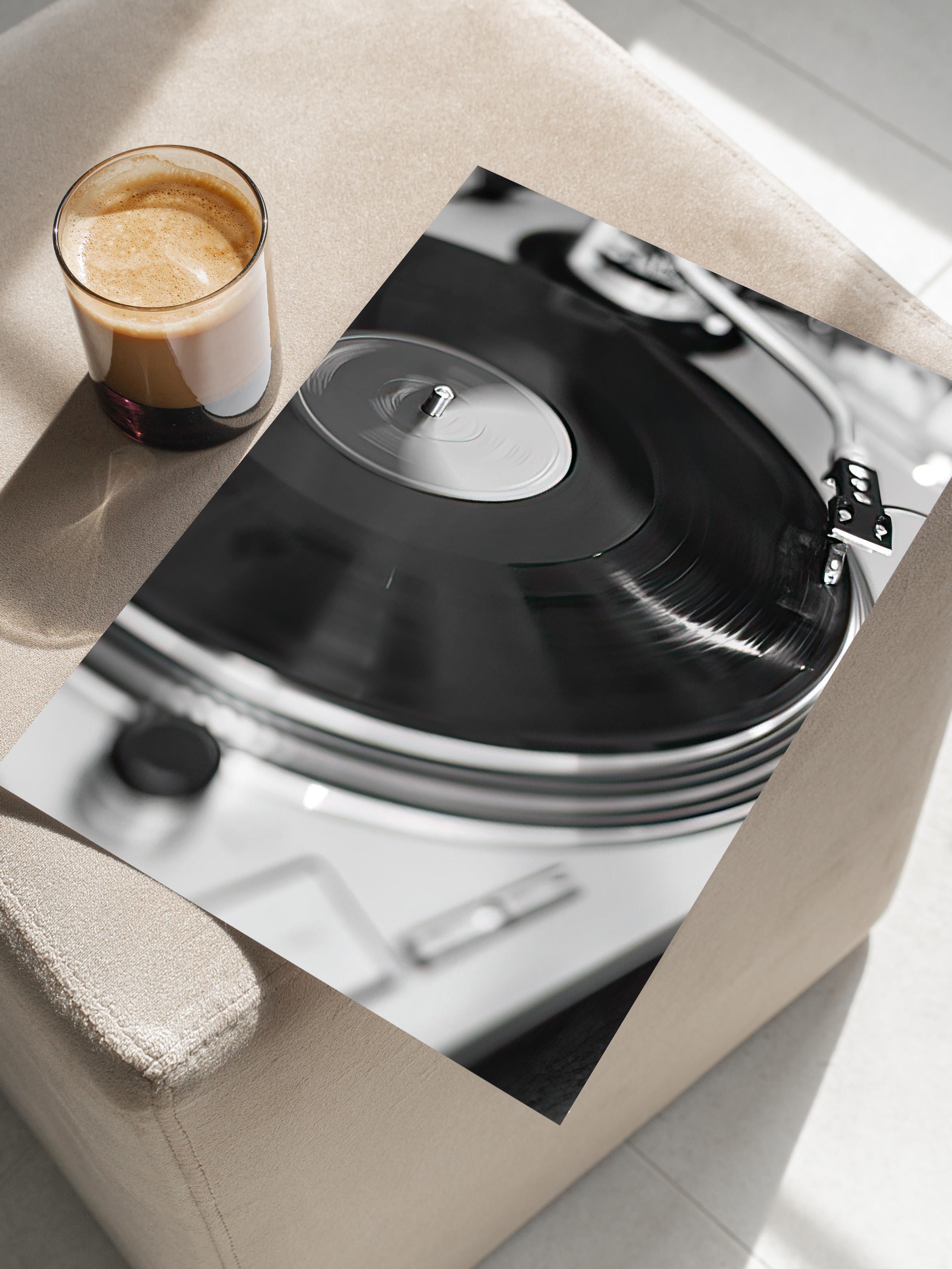 Vinyl Record Poster, Çerçevesiz Duvar Posteri, Dikey Duvar Tablosu Comfort Serisi NO:108394