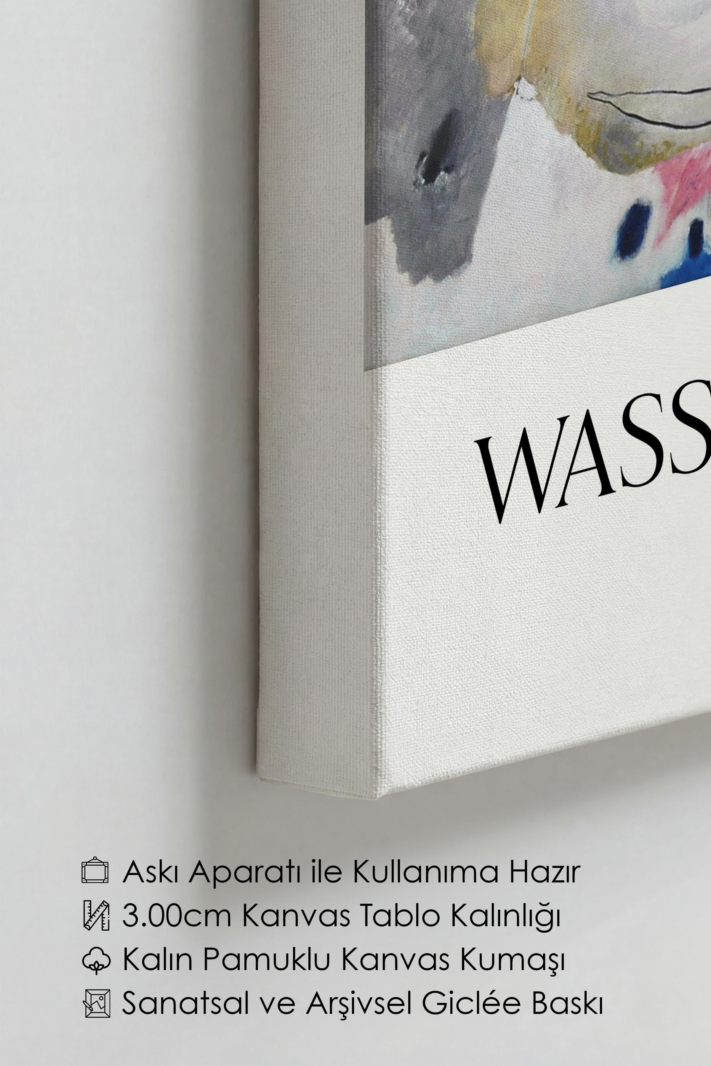 Wassily Kandinsky - Improvisation, Kanvas Tablo, Sanat Serisi NO:112431