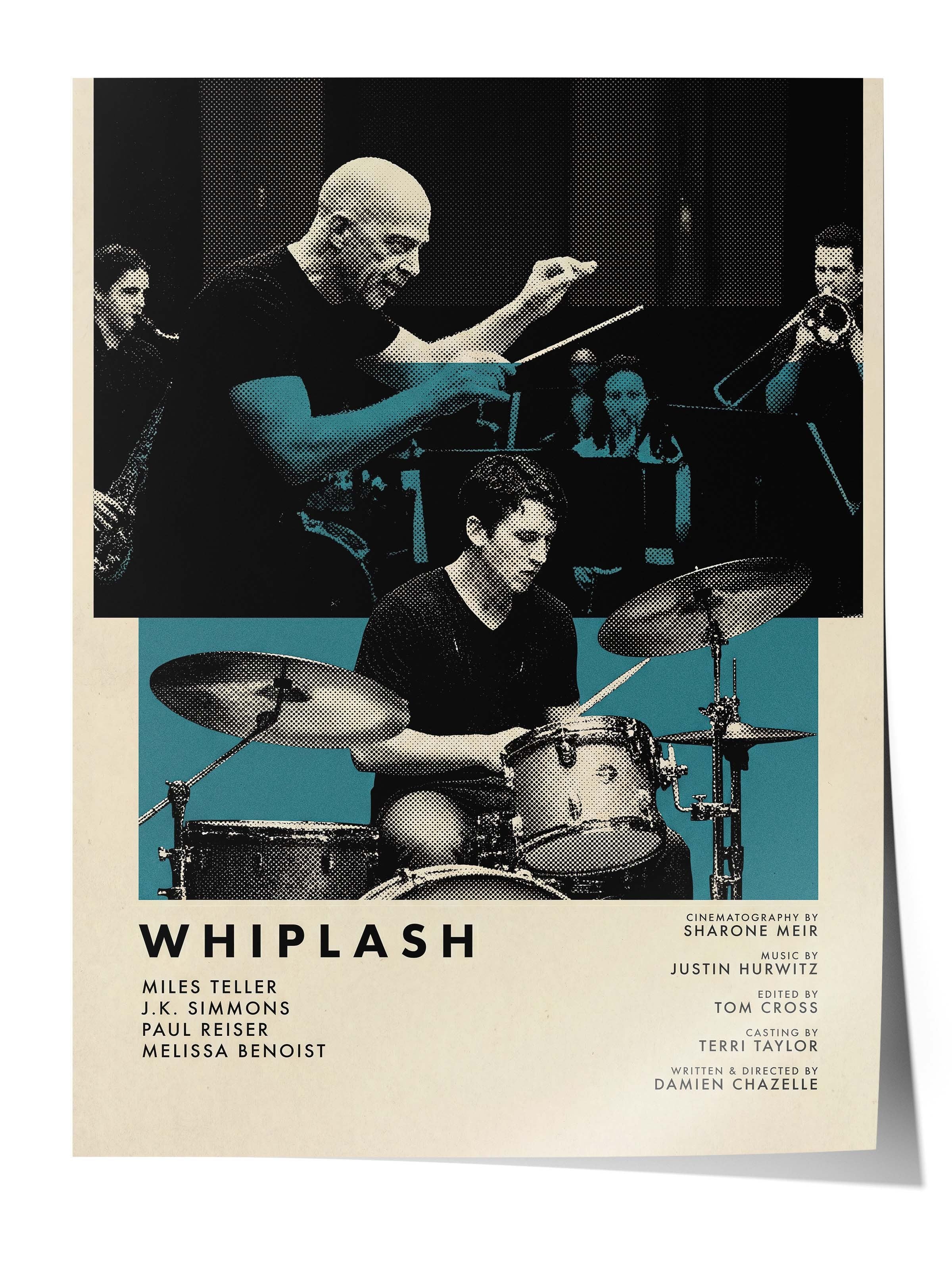 Whiplash Posteri, Sinema ve Dizi Tablo Posterleri, Film Dizi Afişleri NO:112830
