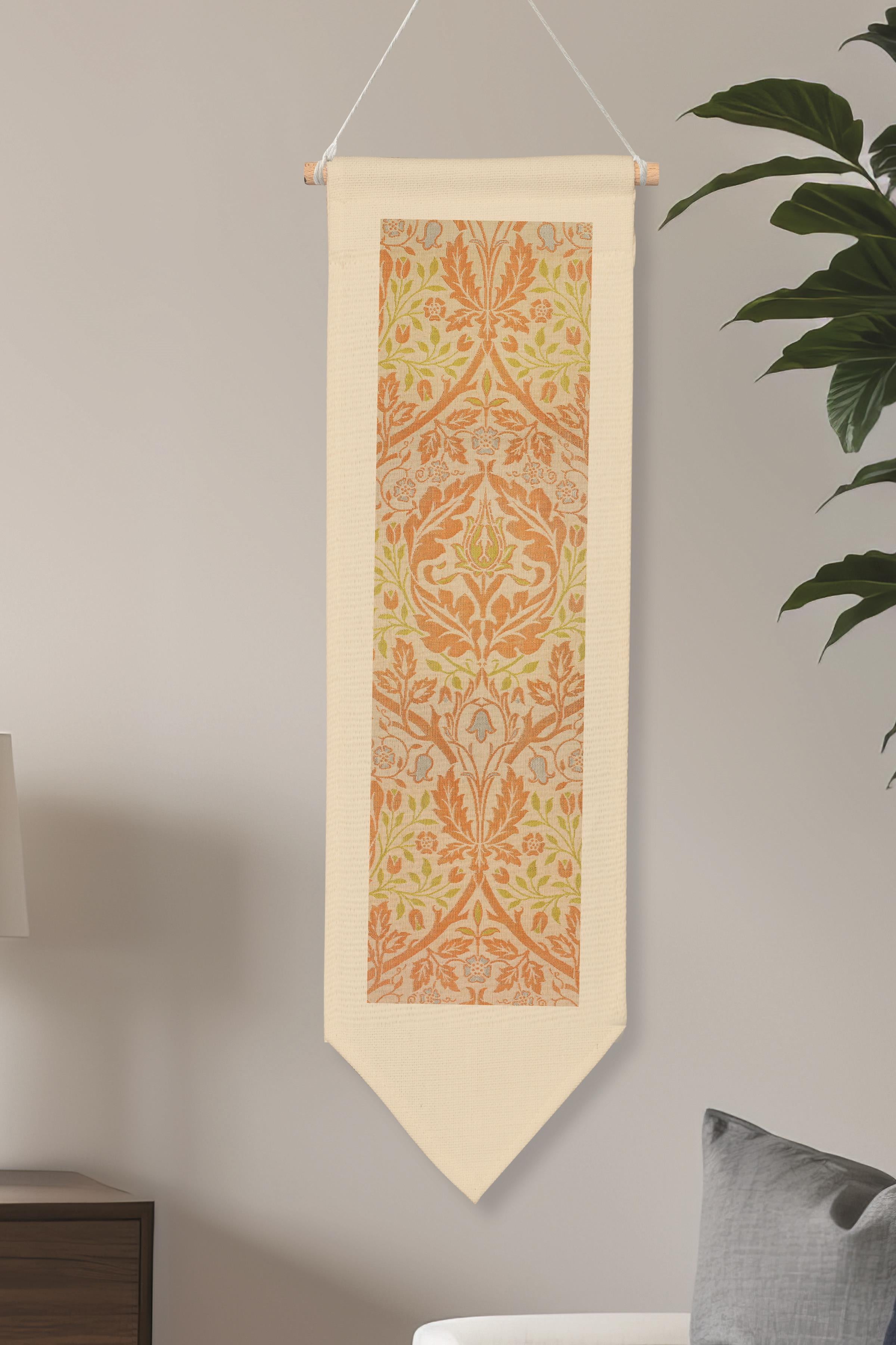 William Morisse Duvar Halısı, Sanat Serisi Dekor, 100cm Kanvas Flama Askılı Duvar Örtüsü NO:687