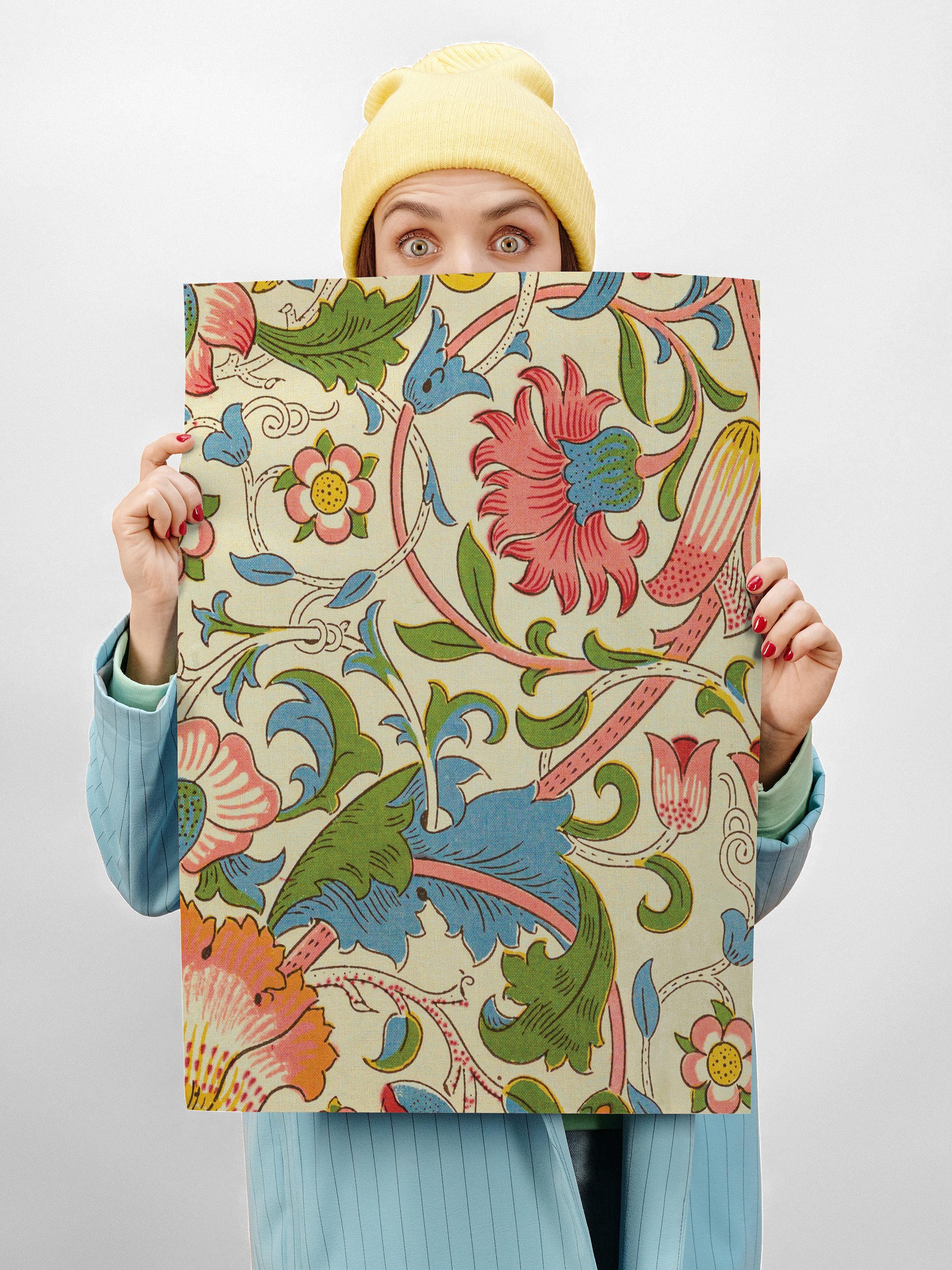 William Morris Poster No:11 Modern Sanat Poster - Sanat Dekor Serisi - Duvar Tablosu, HD Baskı