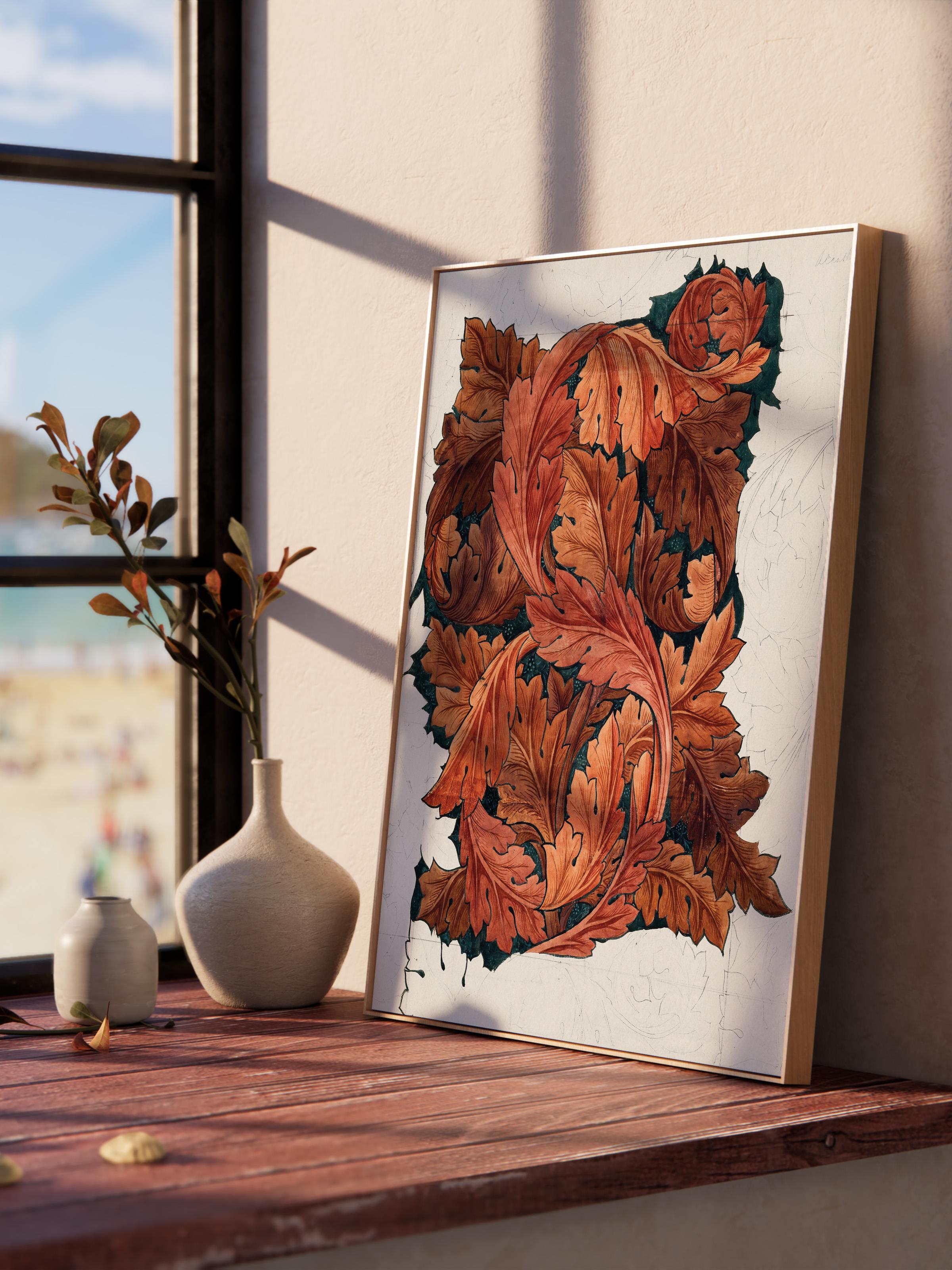 William Morris Poster No:14 Modern Sanat Poster - Sanat Dekor Serisi - Duvar Tablosu, HD Baskı