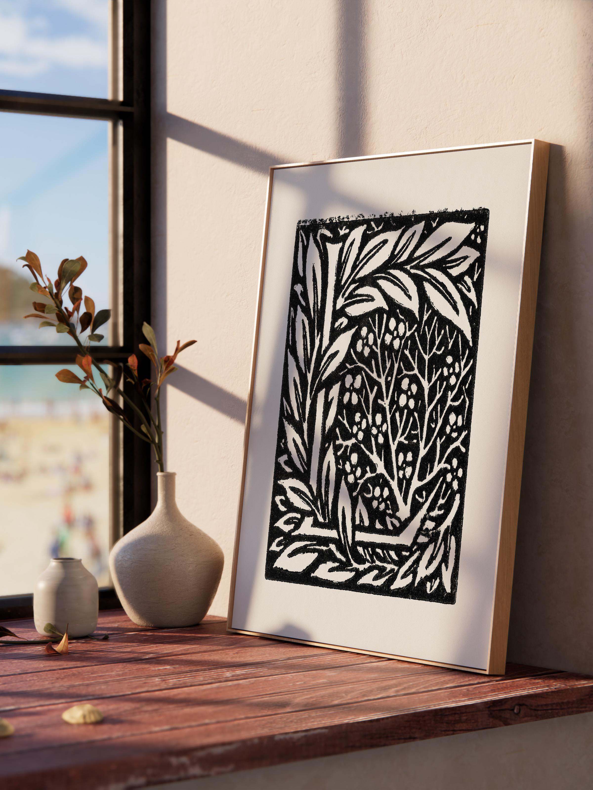 William Morris Poster No:18 Modern Sanat Poster - Sanat Dekor Serisi - Duvar Tablosu, HD Baskı