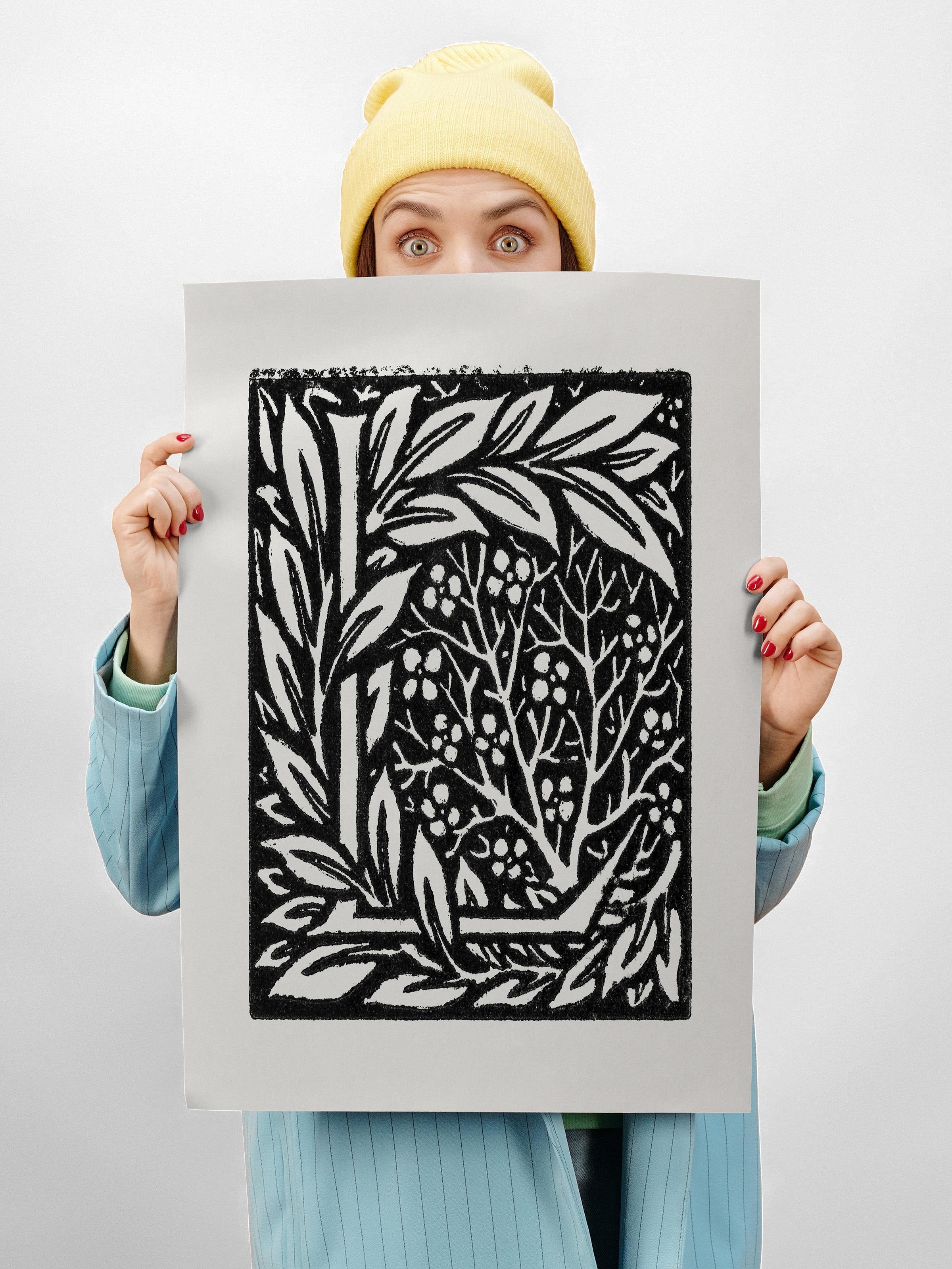 William Morris Poster No:18 Modern Sanat Poster - Sanat Dekor Serisi - Duvar Tablosu, HD Baskı