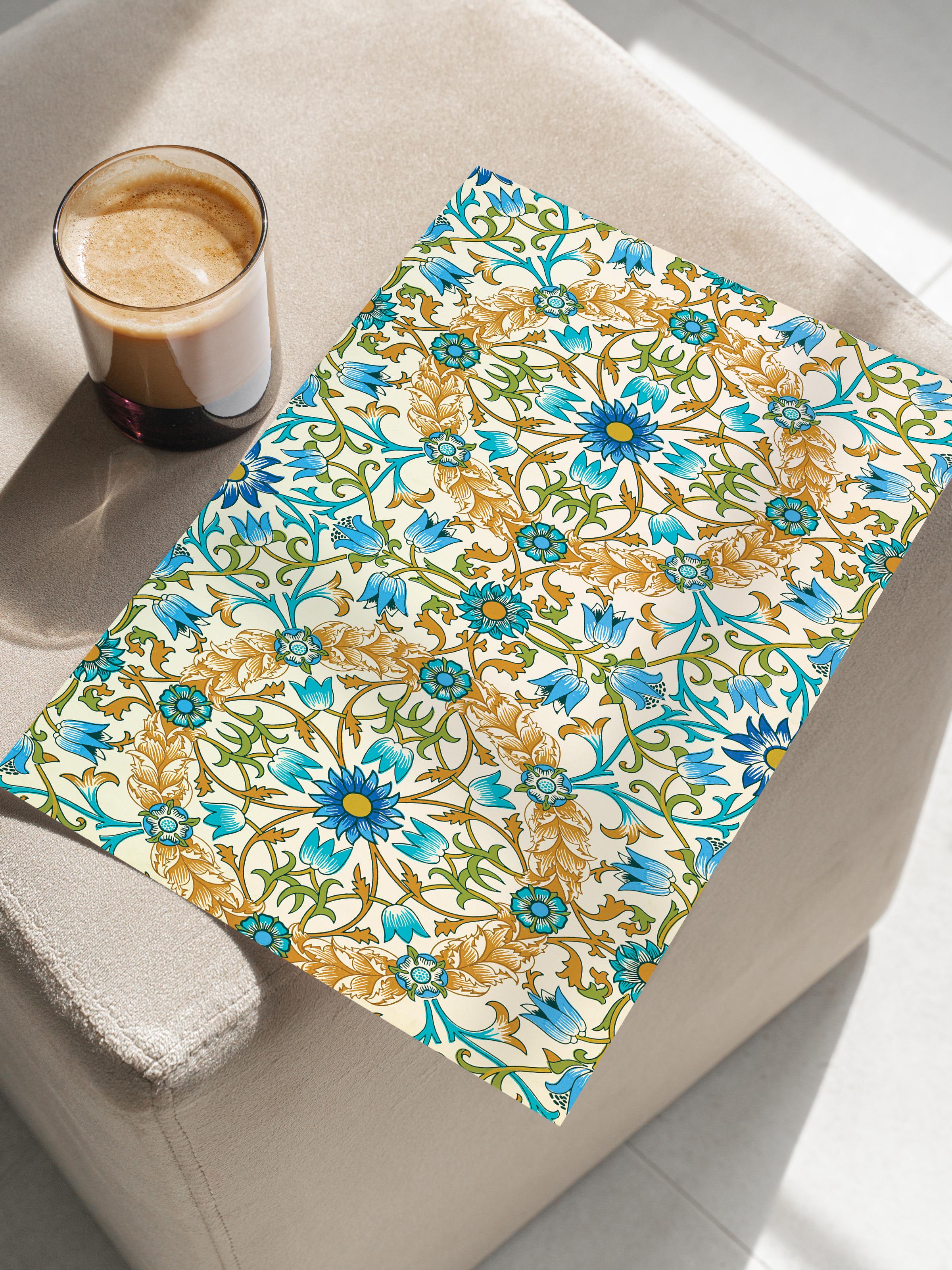 William Morris Poster No:22 Modern Sanat Poster - Sanat Dekor Serisi - Duvar Tablosu, HD Baskı