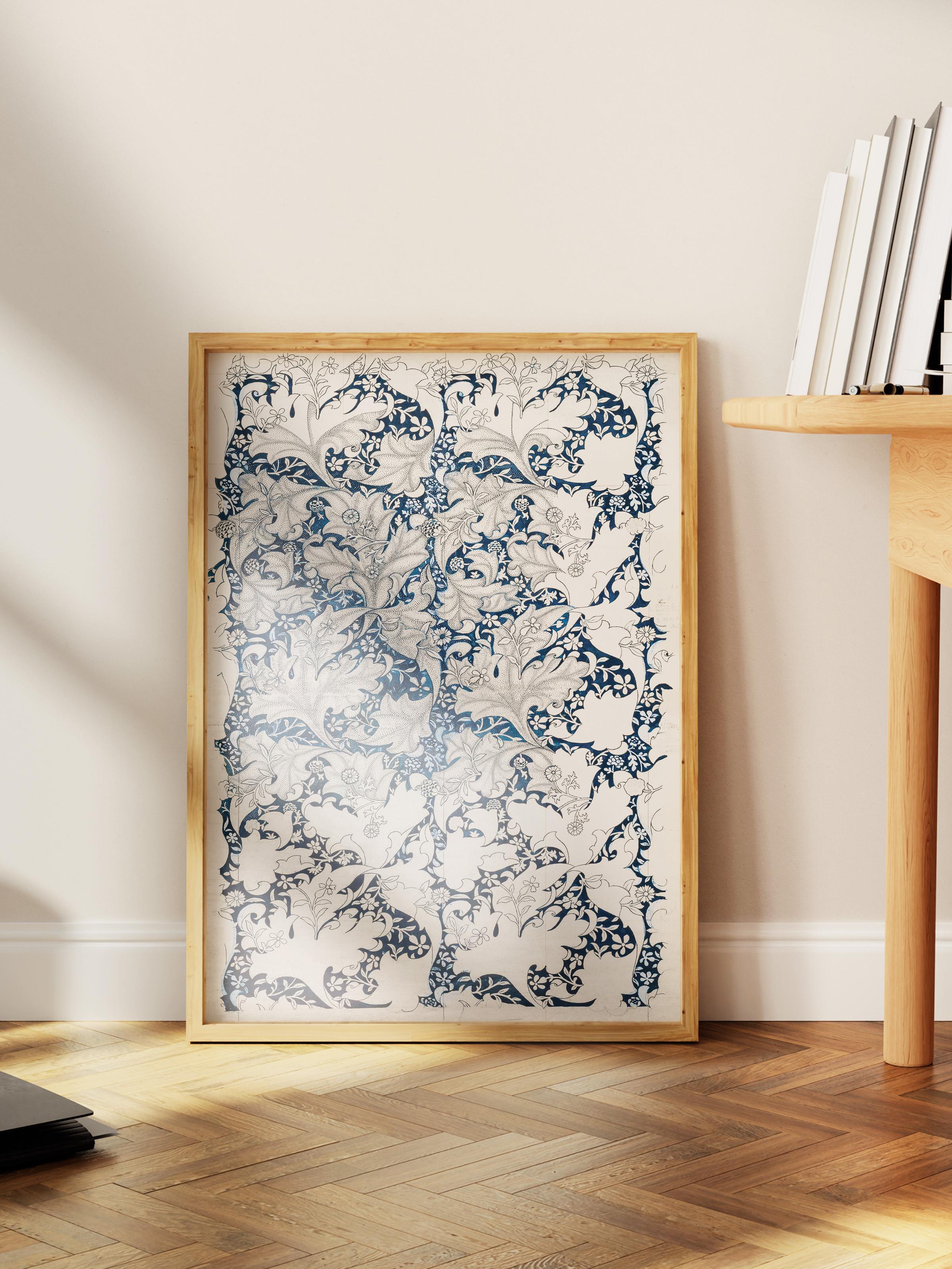 William Morris Poster No:28 Modern Sanat Poster - Sanat Dekor Serisi - Duvar Tablosu, HD Baskı