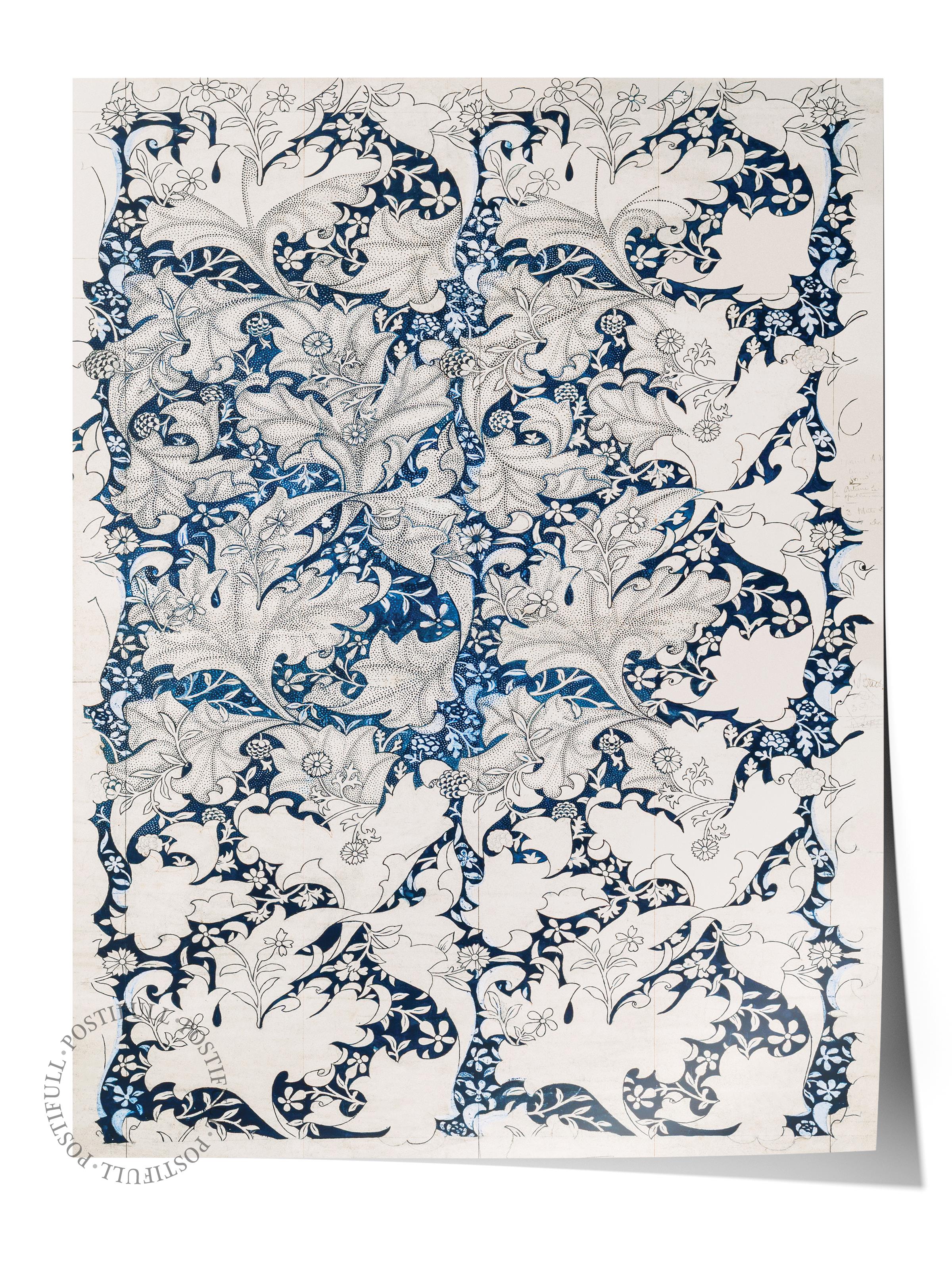 William Morris Poster No:28 Modern Sanat Poster - Sanat Dekor Serisi - Duvar Tablosu, HD Baskı