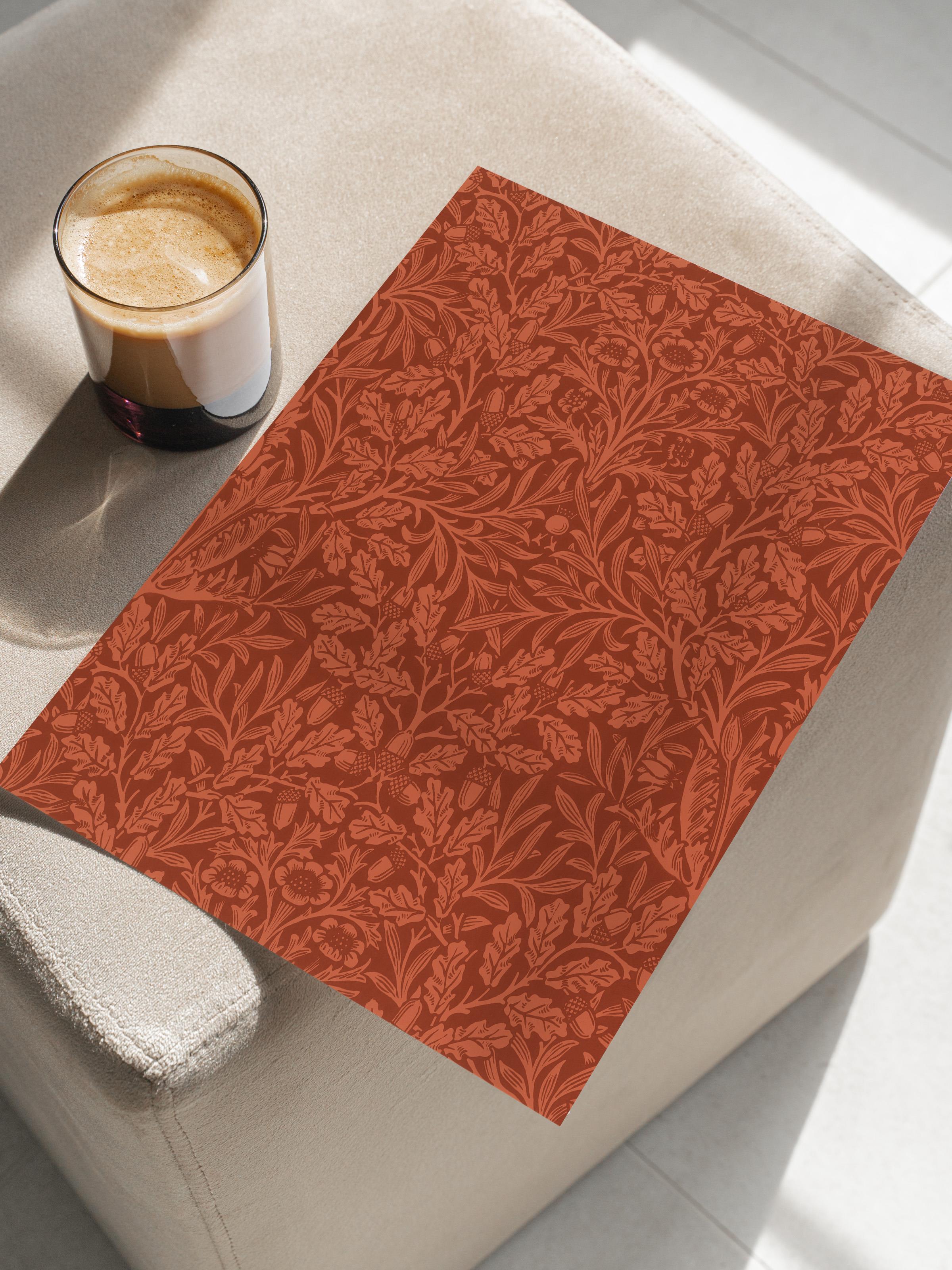 William Morris Poster No:34 Modern Sanat Poster - Sanat Dekor Serisi - Duvar Tablosu, HD Baskı