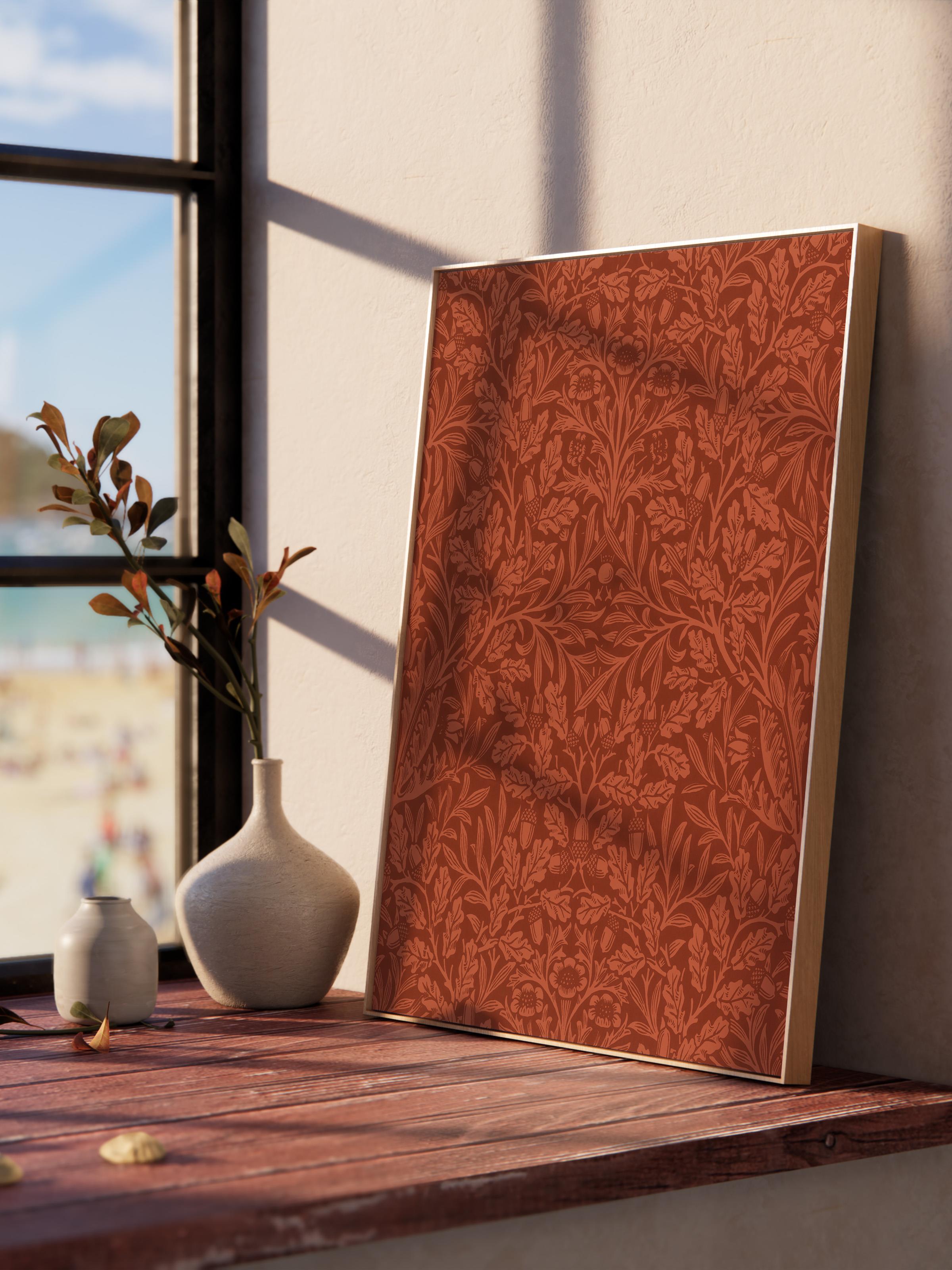 William Morris Poster No:34 Modern Sanat Poster - Sanat Dekor Serisi - Duvar Tablosu, HD Baskı